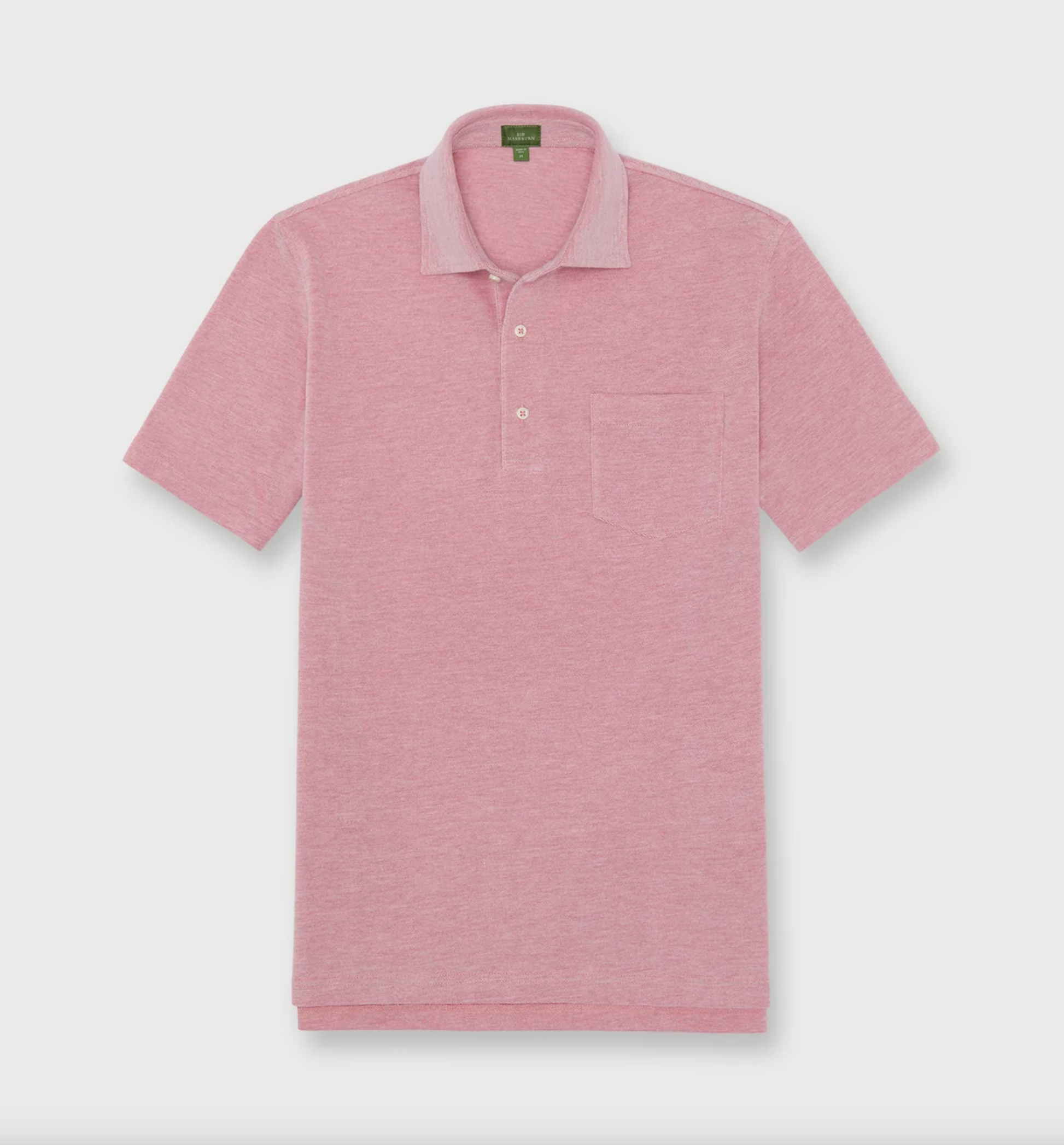 Sid Mashburn Short Sleeve Polo - Watermelon
