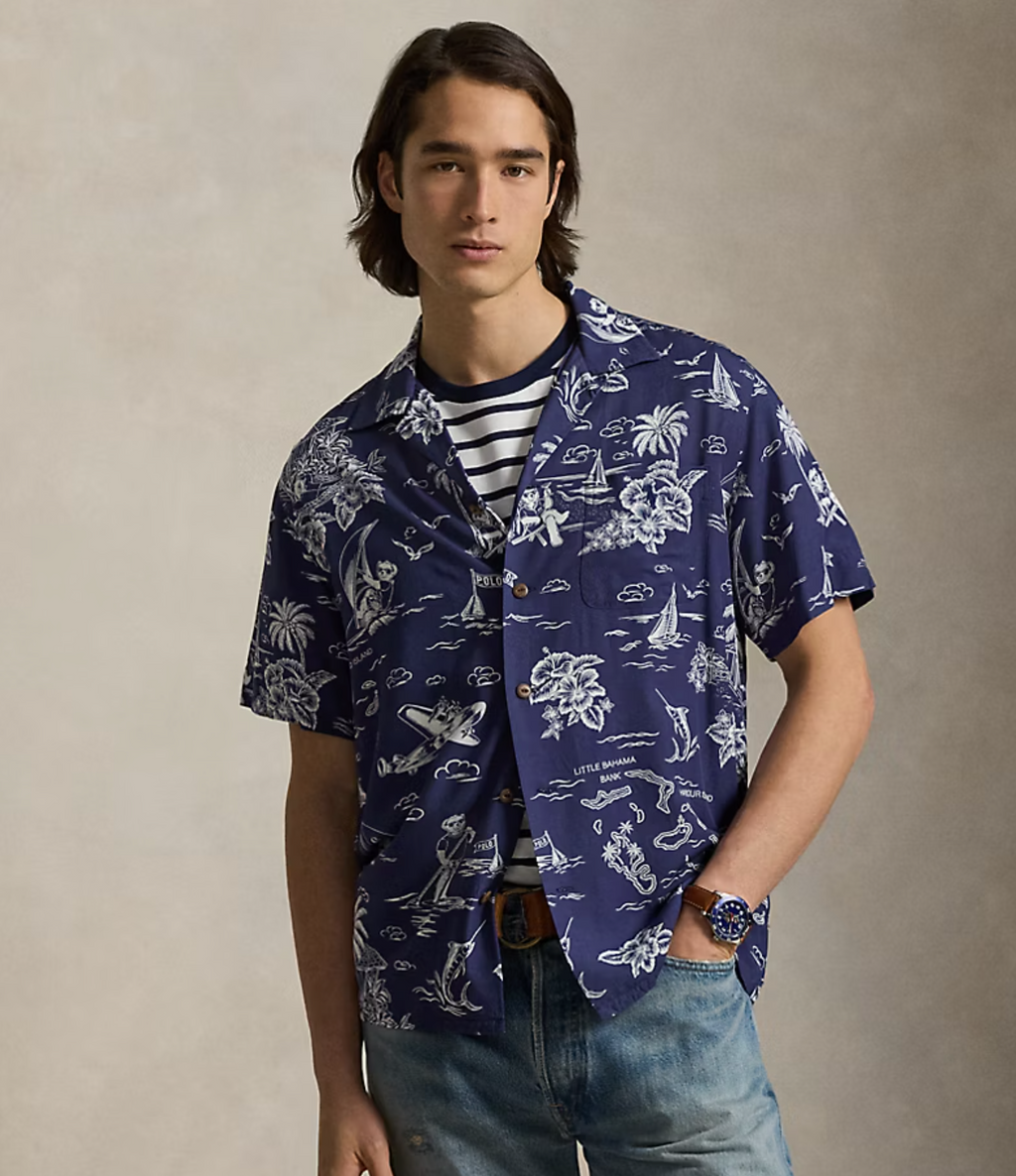 Polo Ralph Lauren Polo Camp Shirt - Harbour Island Bear