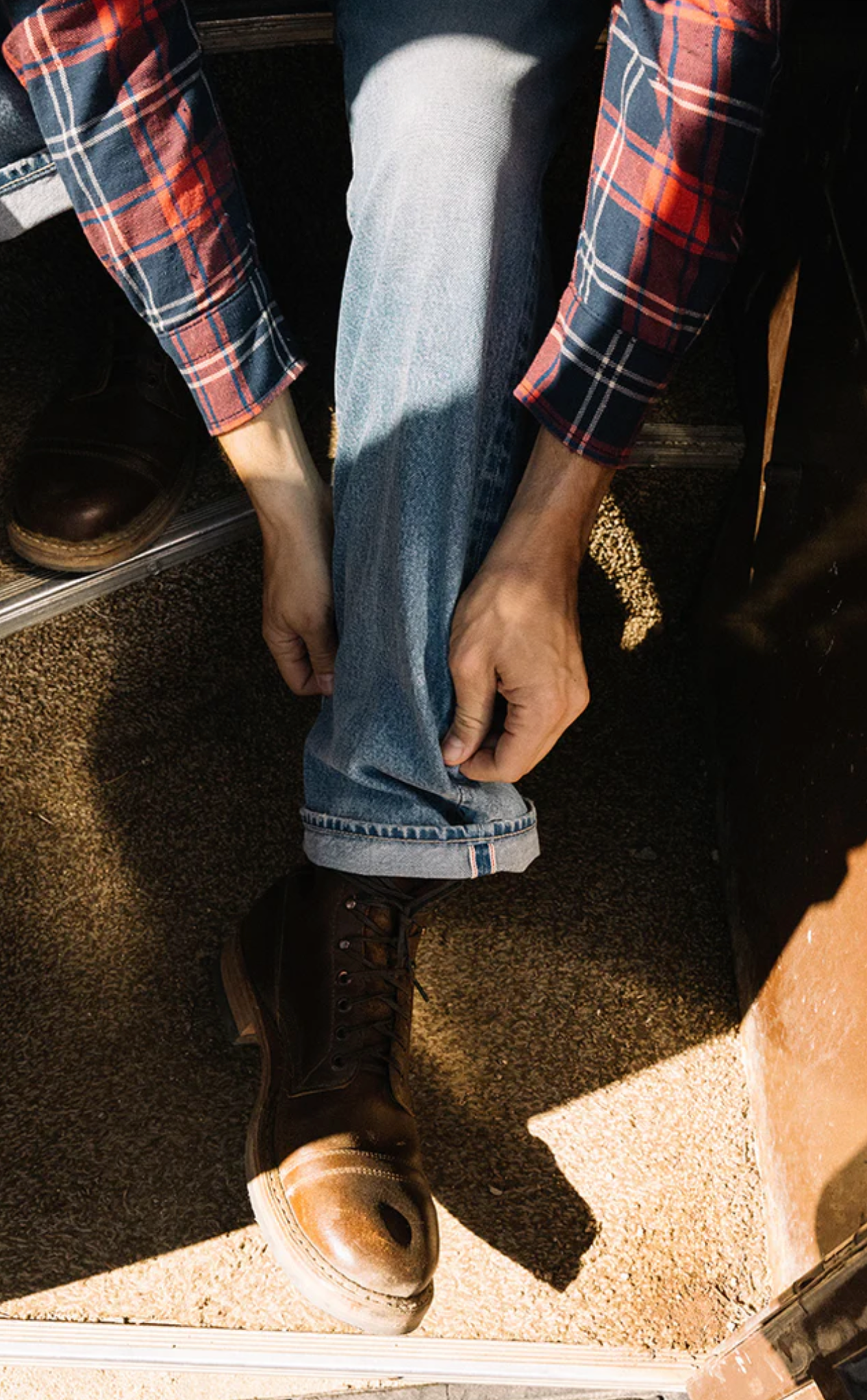 Hiroshi Kato The Pail Loose Straight - Natural Slub Indigo - Lou 12.5oz Selvedge