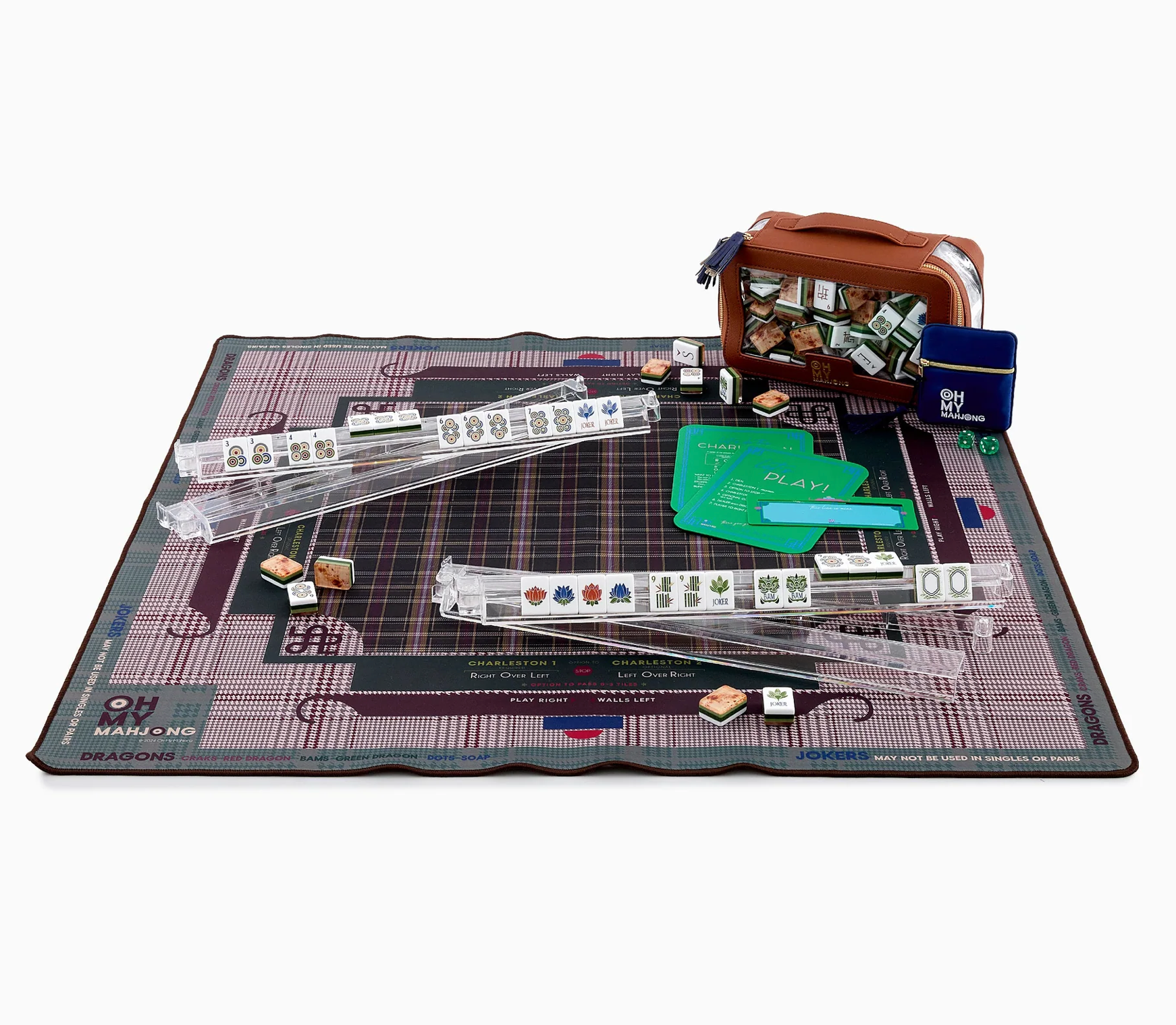 Oh My Mahjong Dapper Mat in Tube