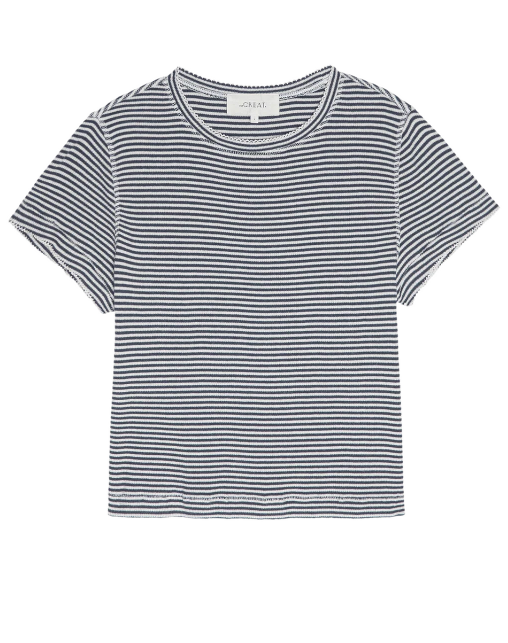 The Great The Little Tee - Navy Stripe