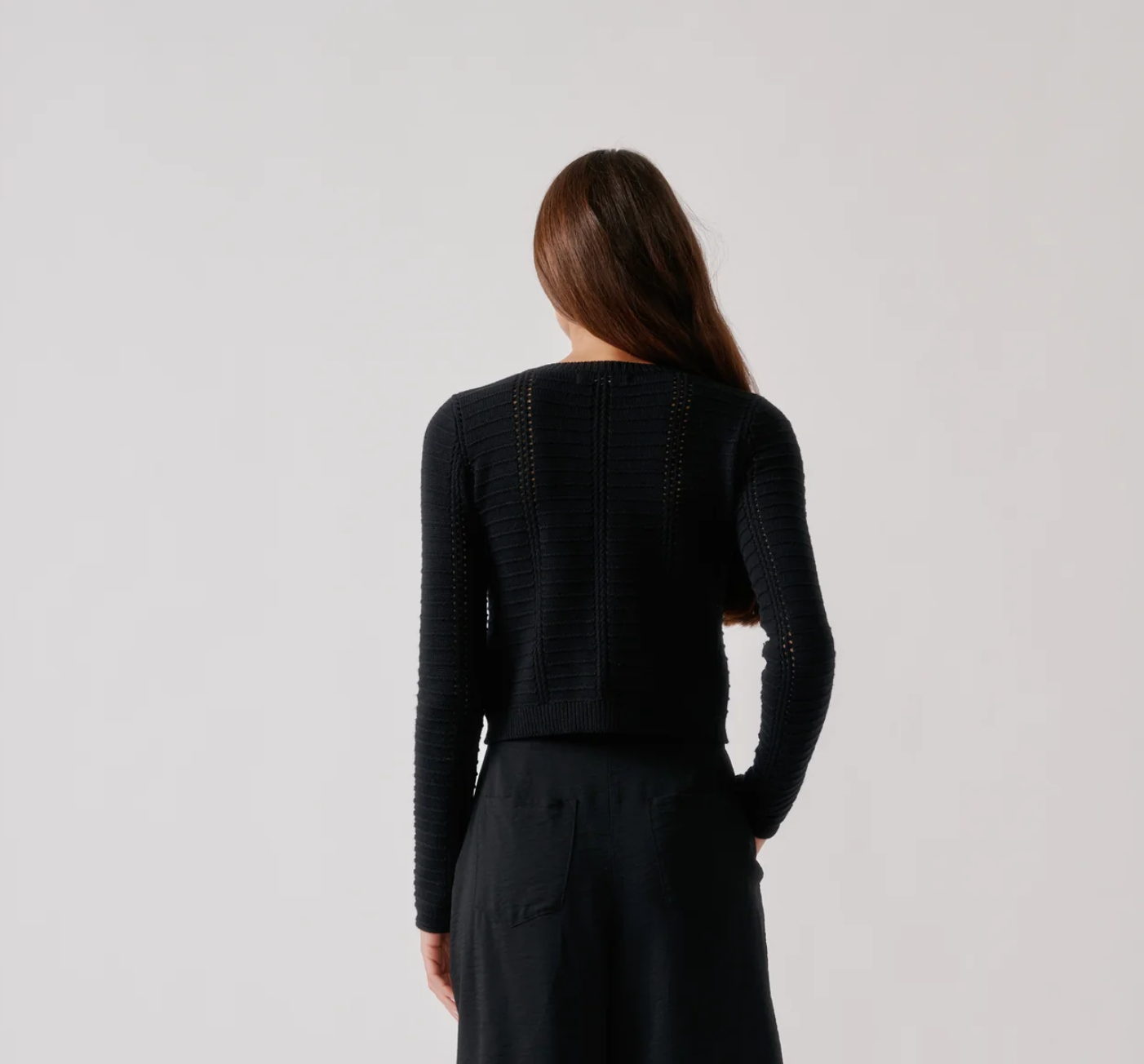 SABLYN Charlotte Slim Crewneck - Black