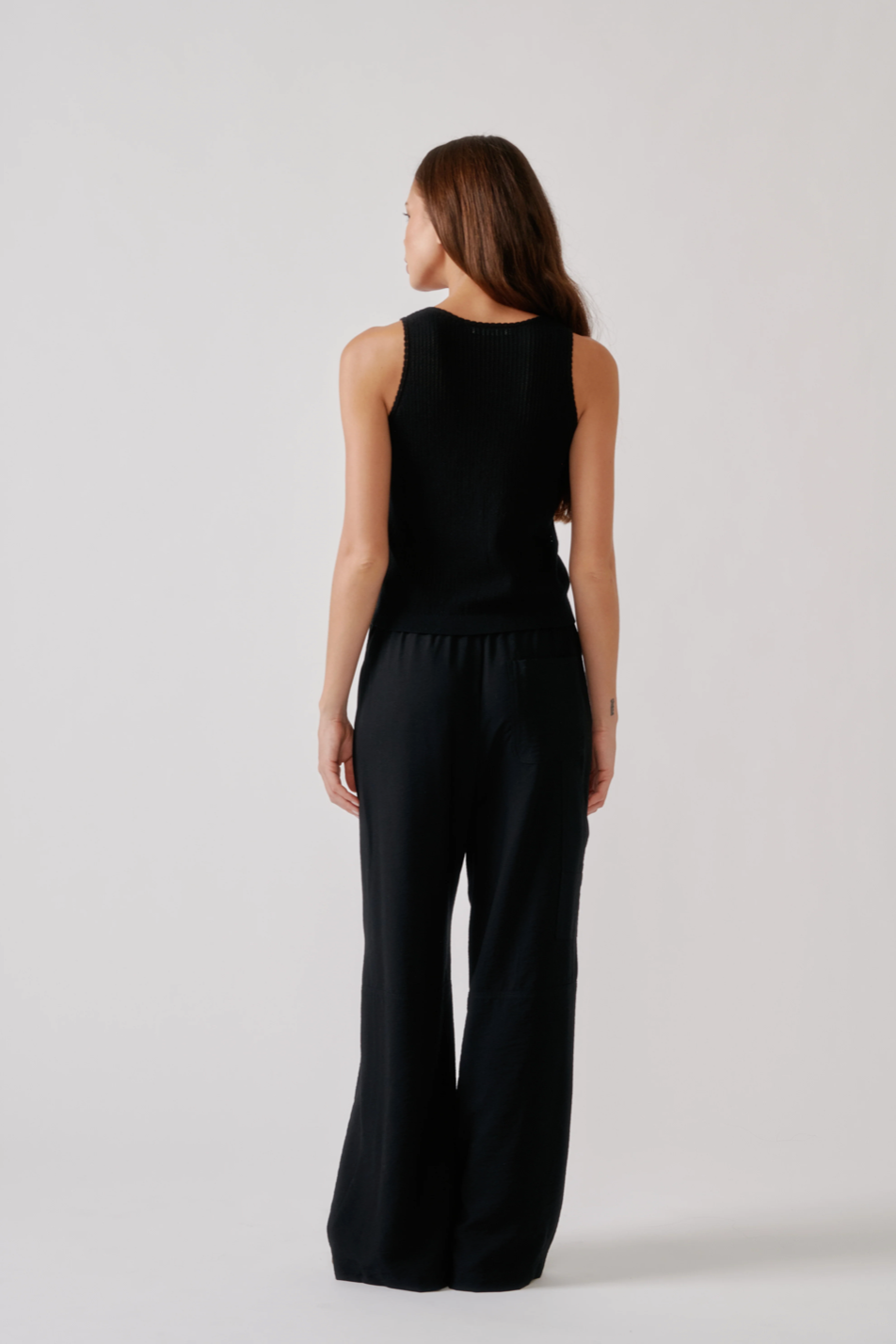 SABLYN Juna Scoop Neck Tank - Black