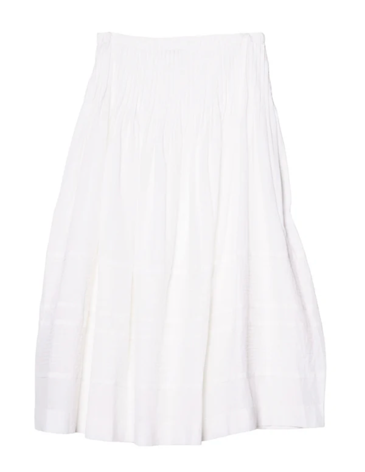Ciao Lucia Enika Cotton Voile  Skirt - White