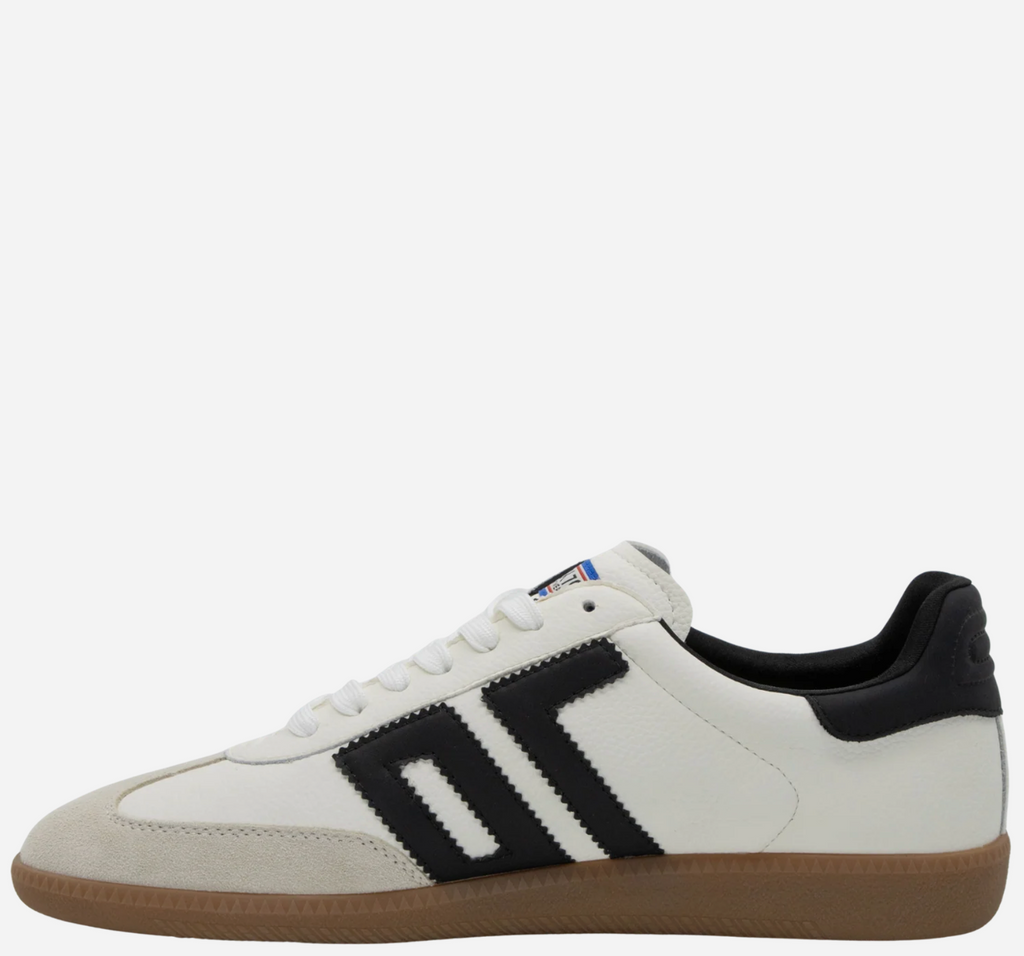 Back 70 Cloud 600 Sneakers in White Black