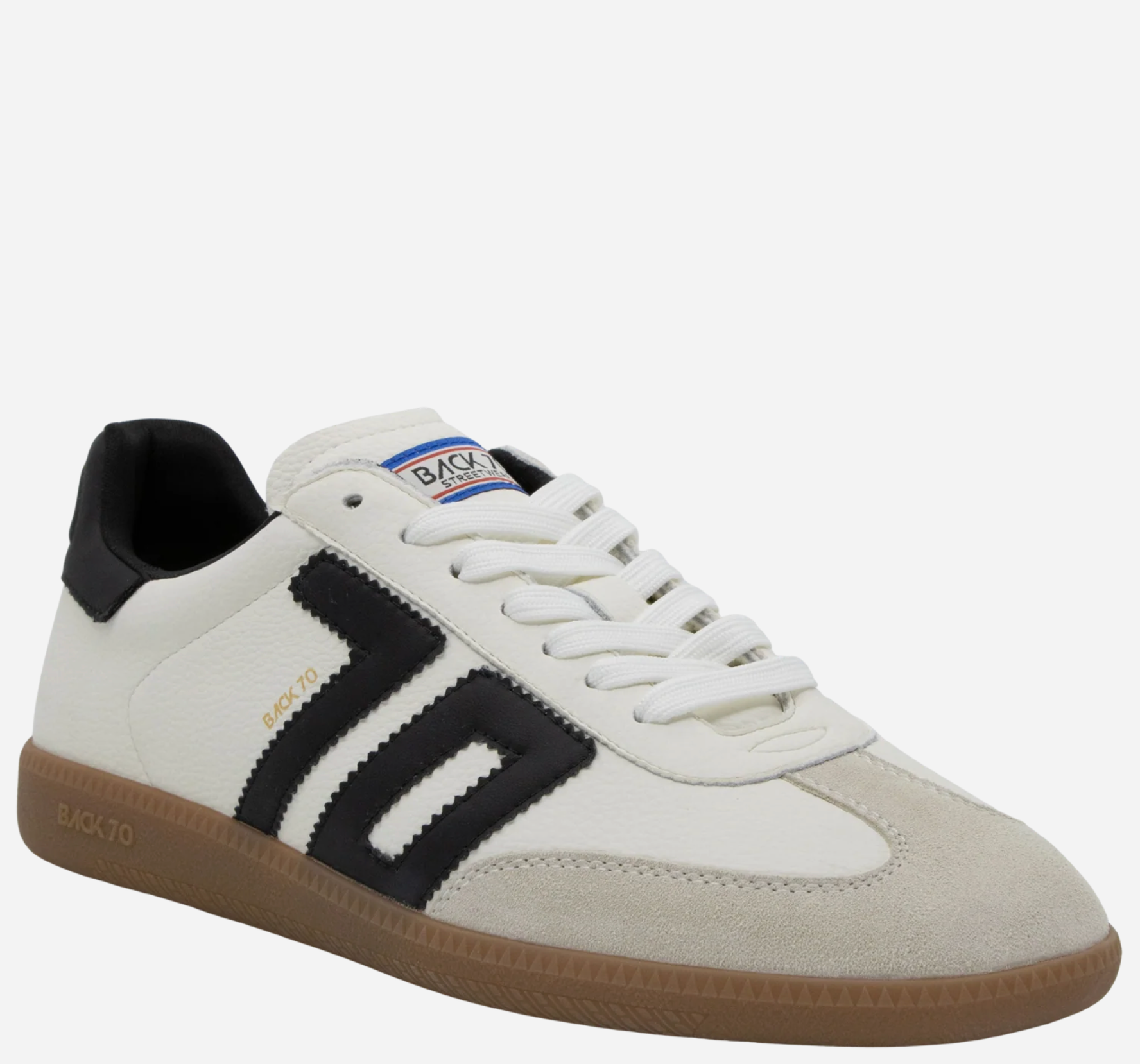 Back 70 Cloud 600 Sneakers in White Black