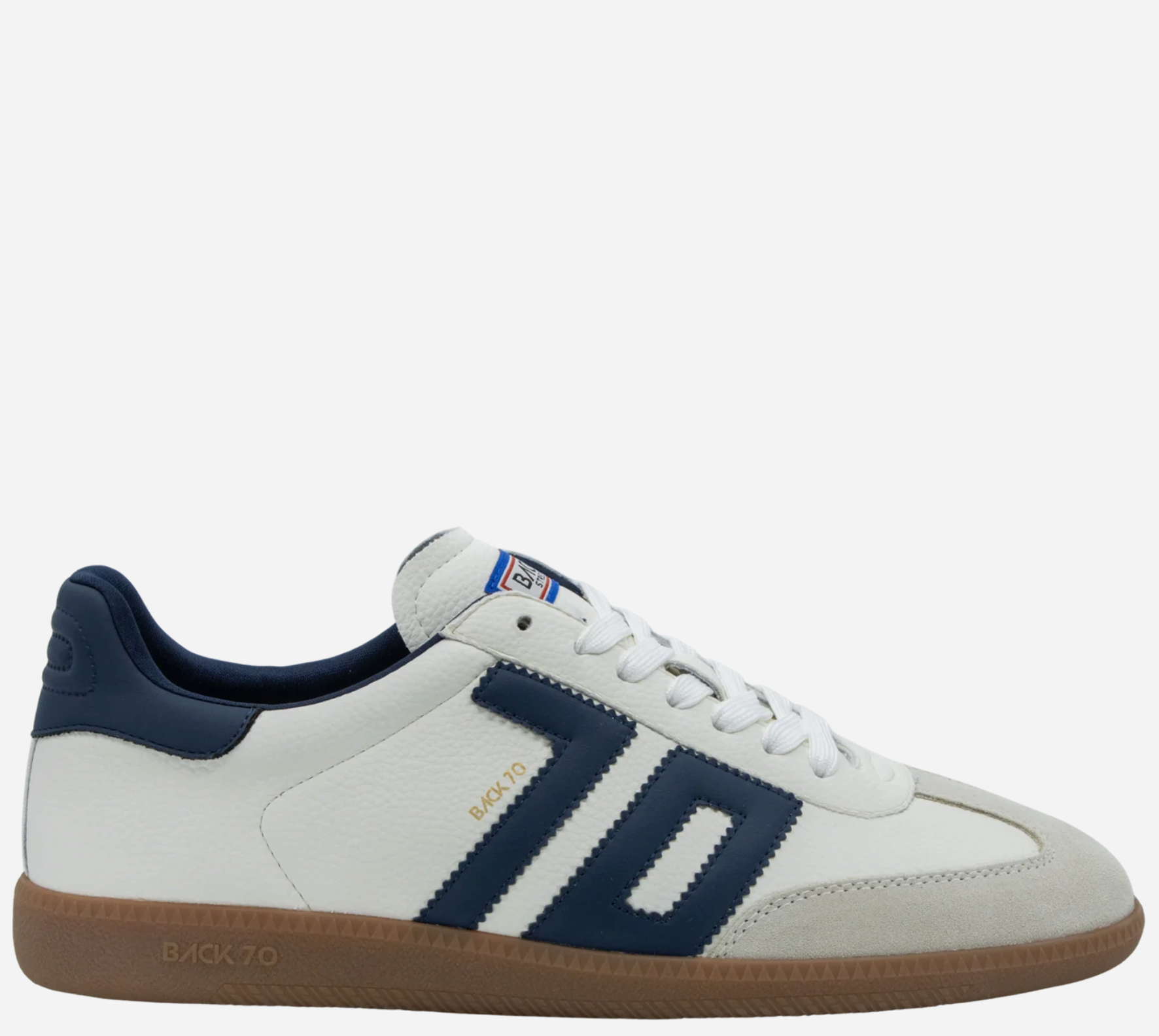 Back 70 Cloud 600 Sneakers in White Navy