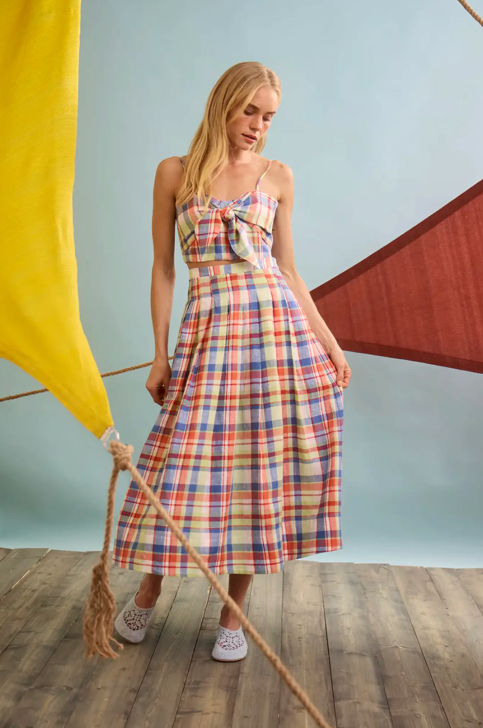 Hunter Bell Maison Skirt - Harbor Club Madas