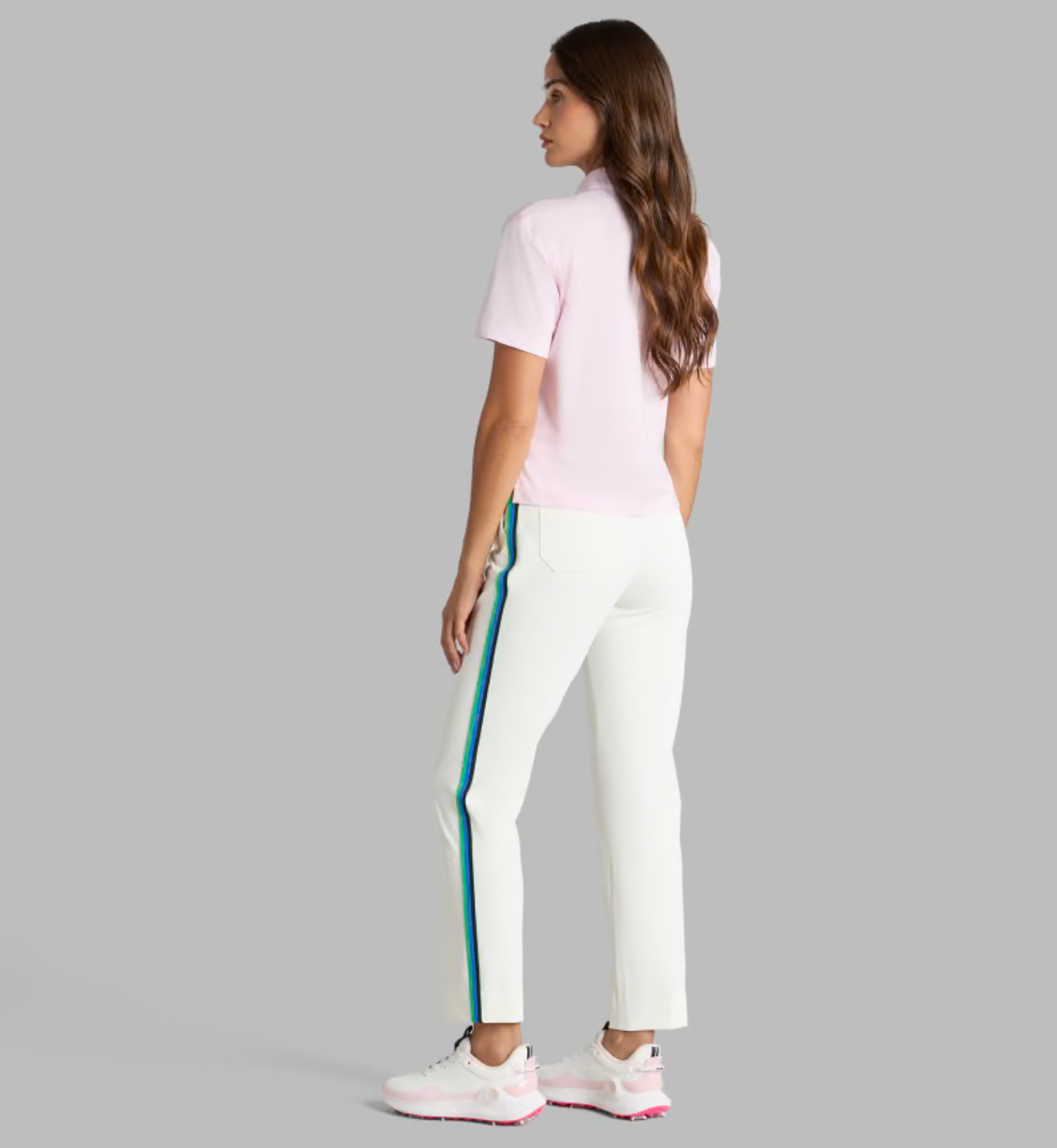 G/FORE All Play Tux Boxy Polo -Blush