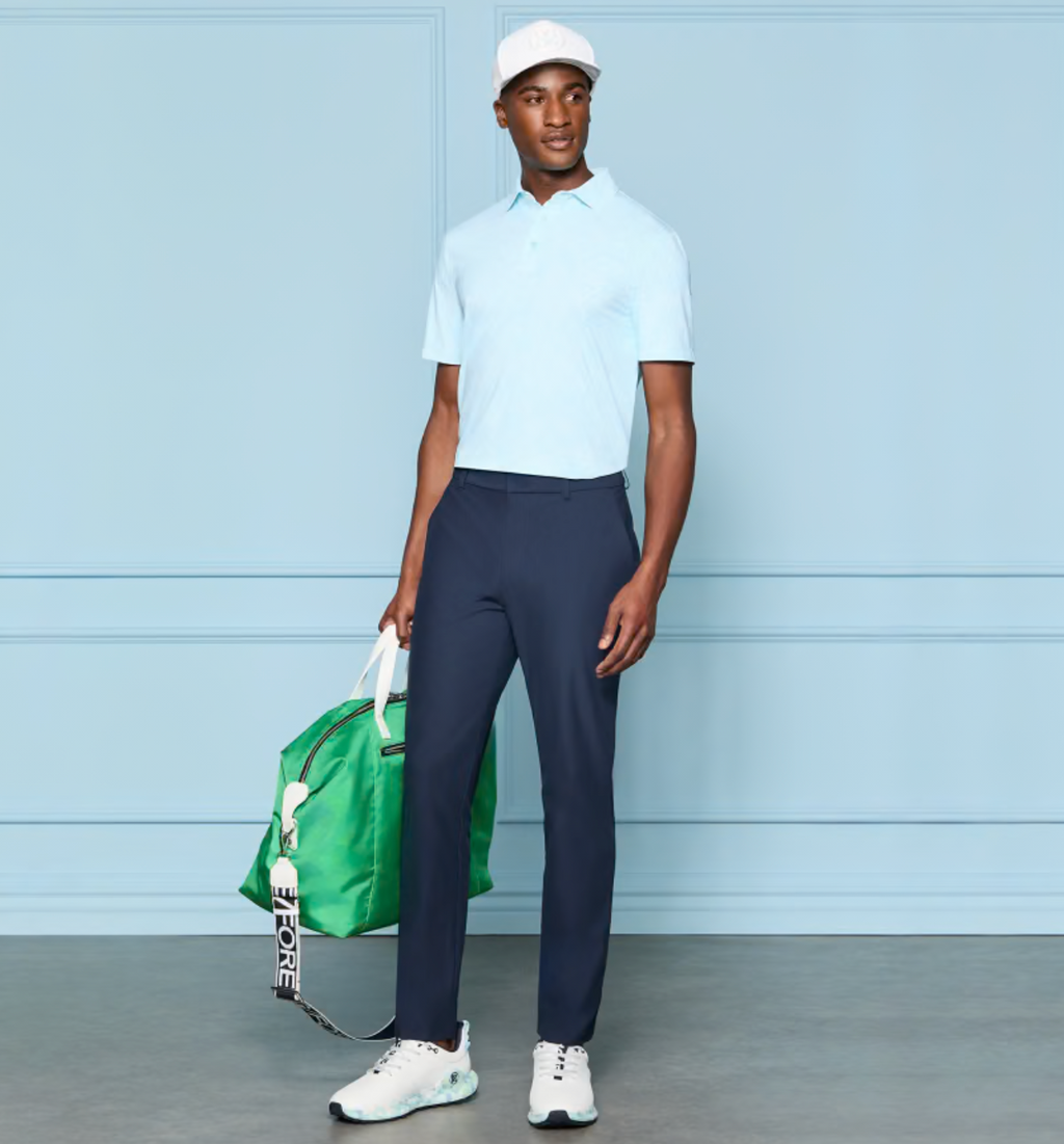 G/FORE Hydrangea Tech Jersey Polo - Cenote