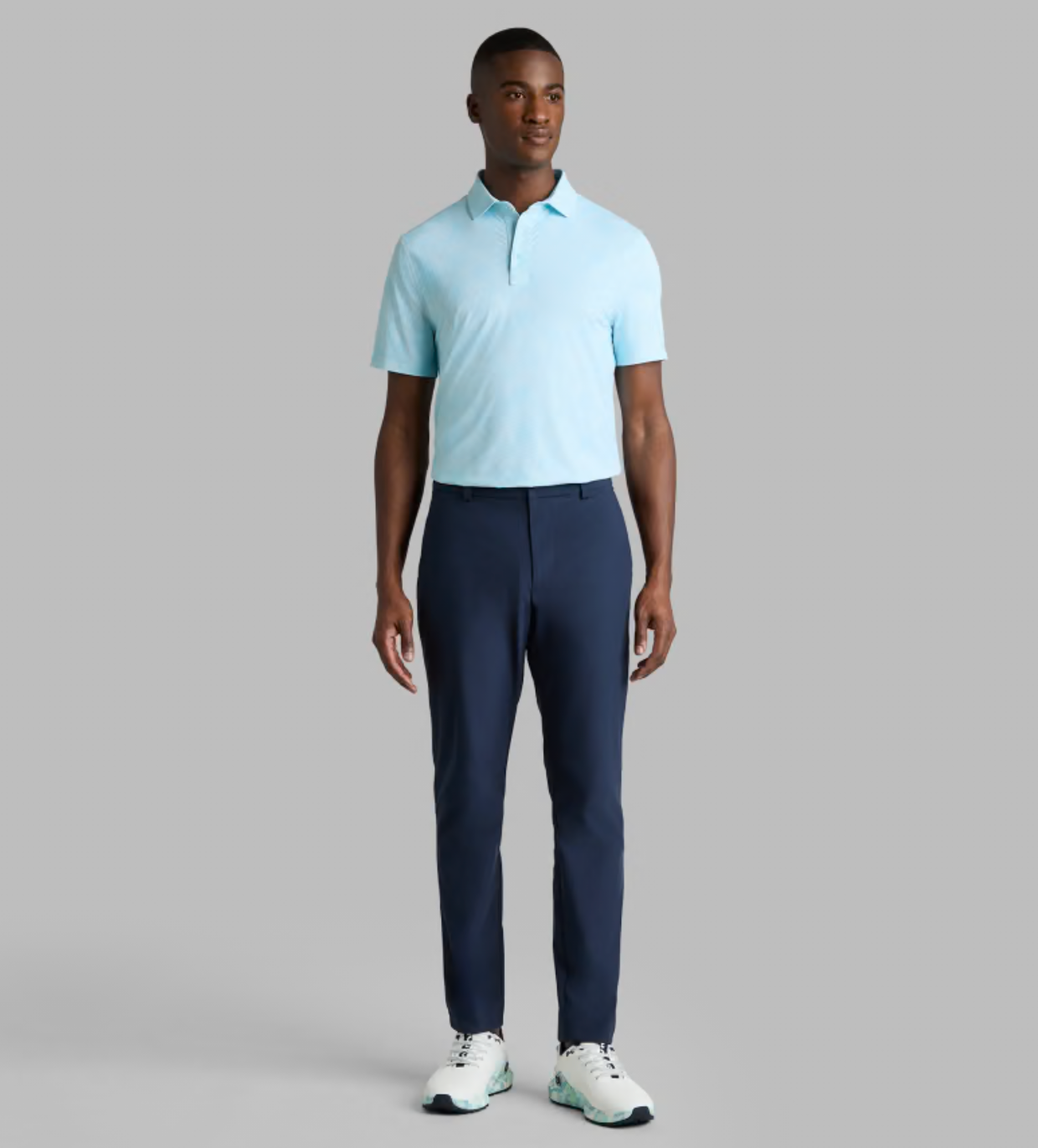 G/FORE Hydrangea Tech Jersey Polo - Cenote