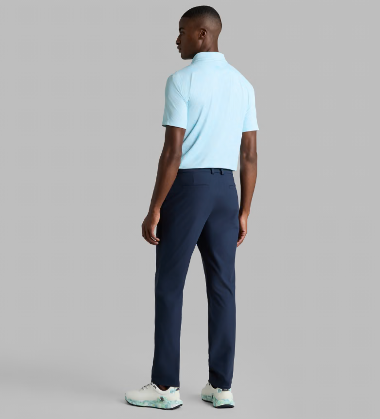 G/FORE Hydrangea Tech Jersey Polo - Cenote