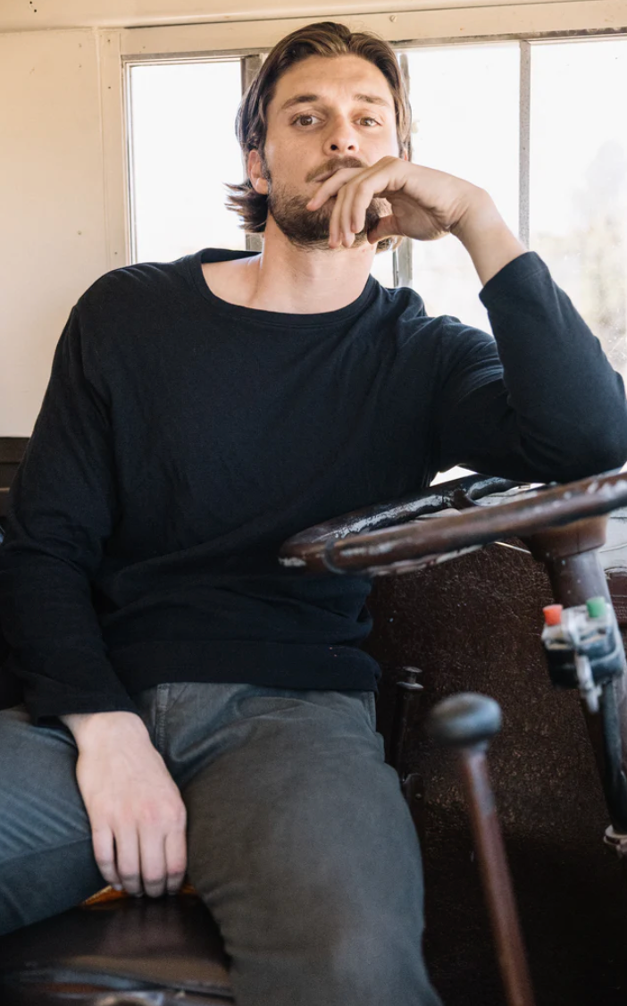 Hiroshi Kato The Drill Double Knit Crewneck - Black