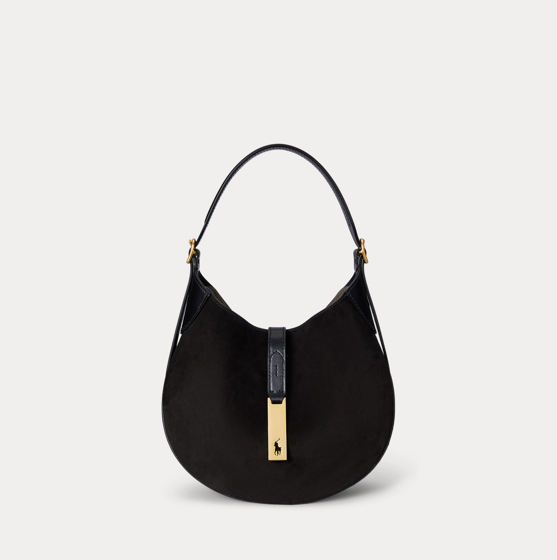 Polo Ralph Lauren Suede ID Bag - Black