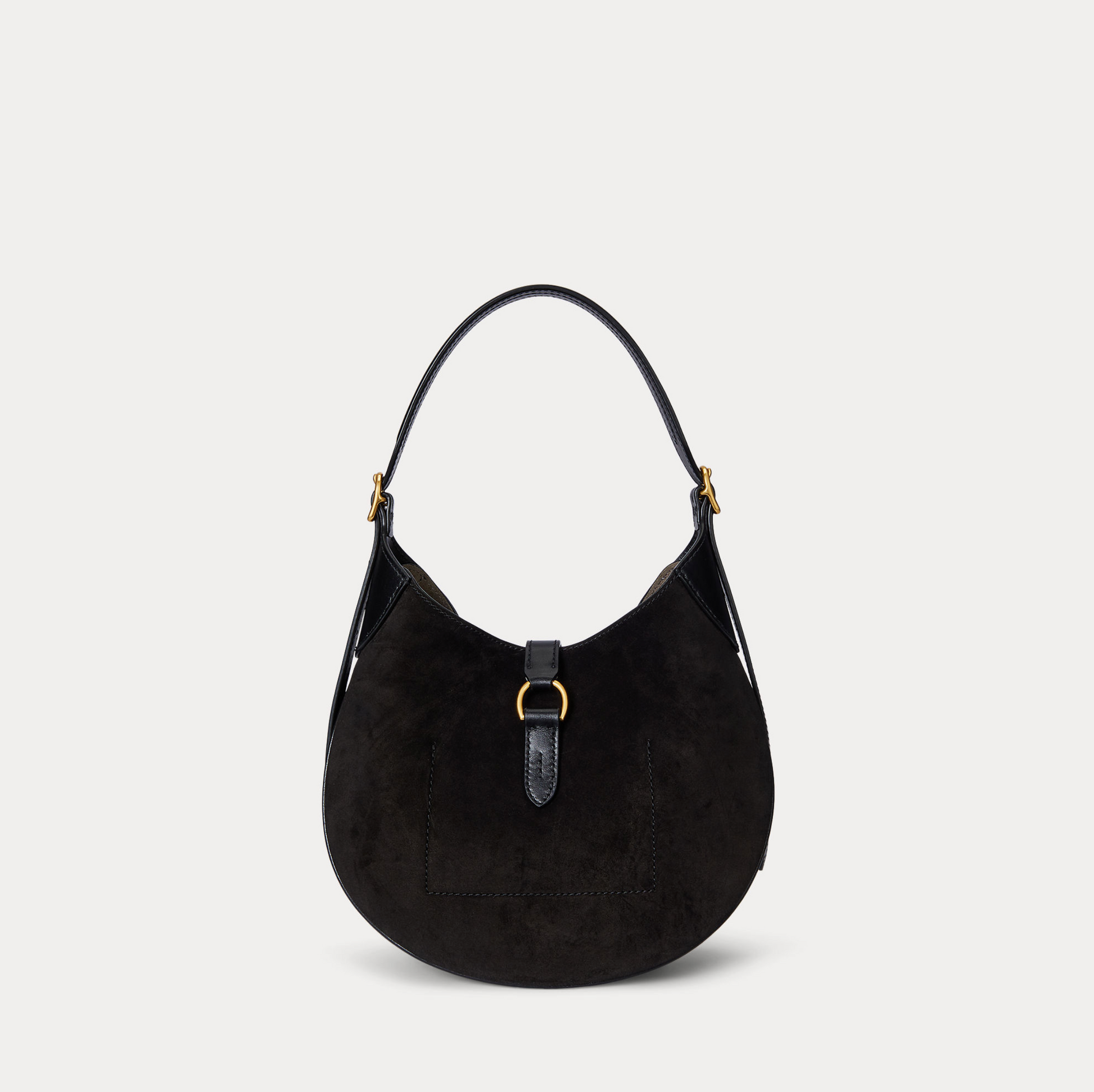 Polo Ralph Lauren Suede ID Bag - Black