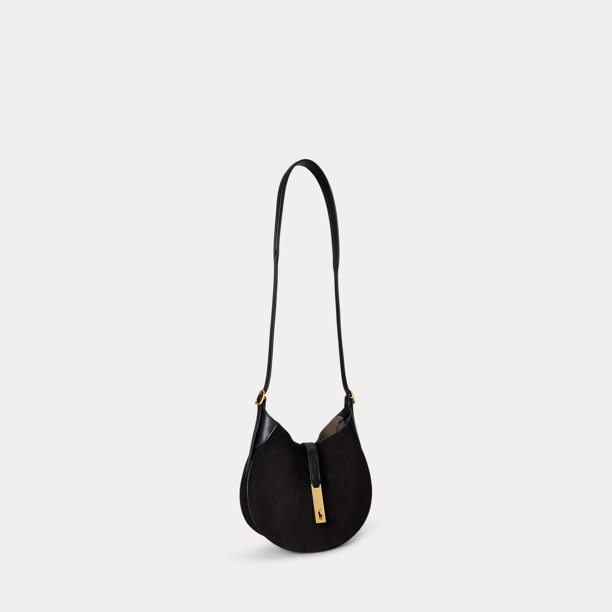 Polo Ralph Lauren Suede ID Bag - Black