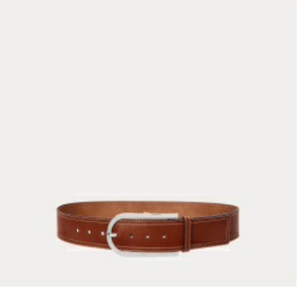 Polo Ralph Lauren Smooth Vachetta -50mm - Cuoio/Silver