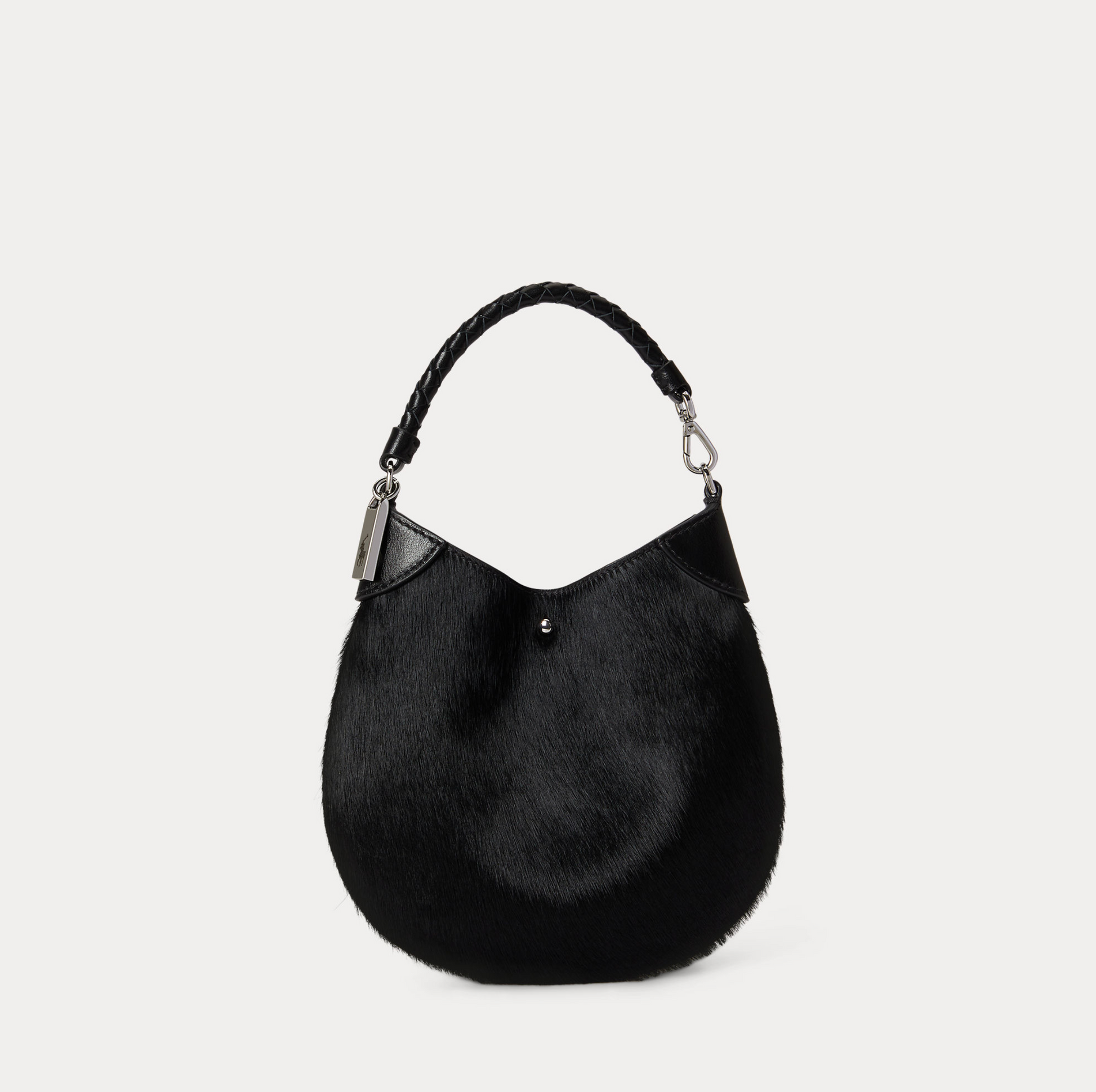 Polo Ralph Lauren Calf Hair ID Small Pouch - Black