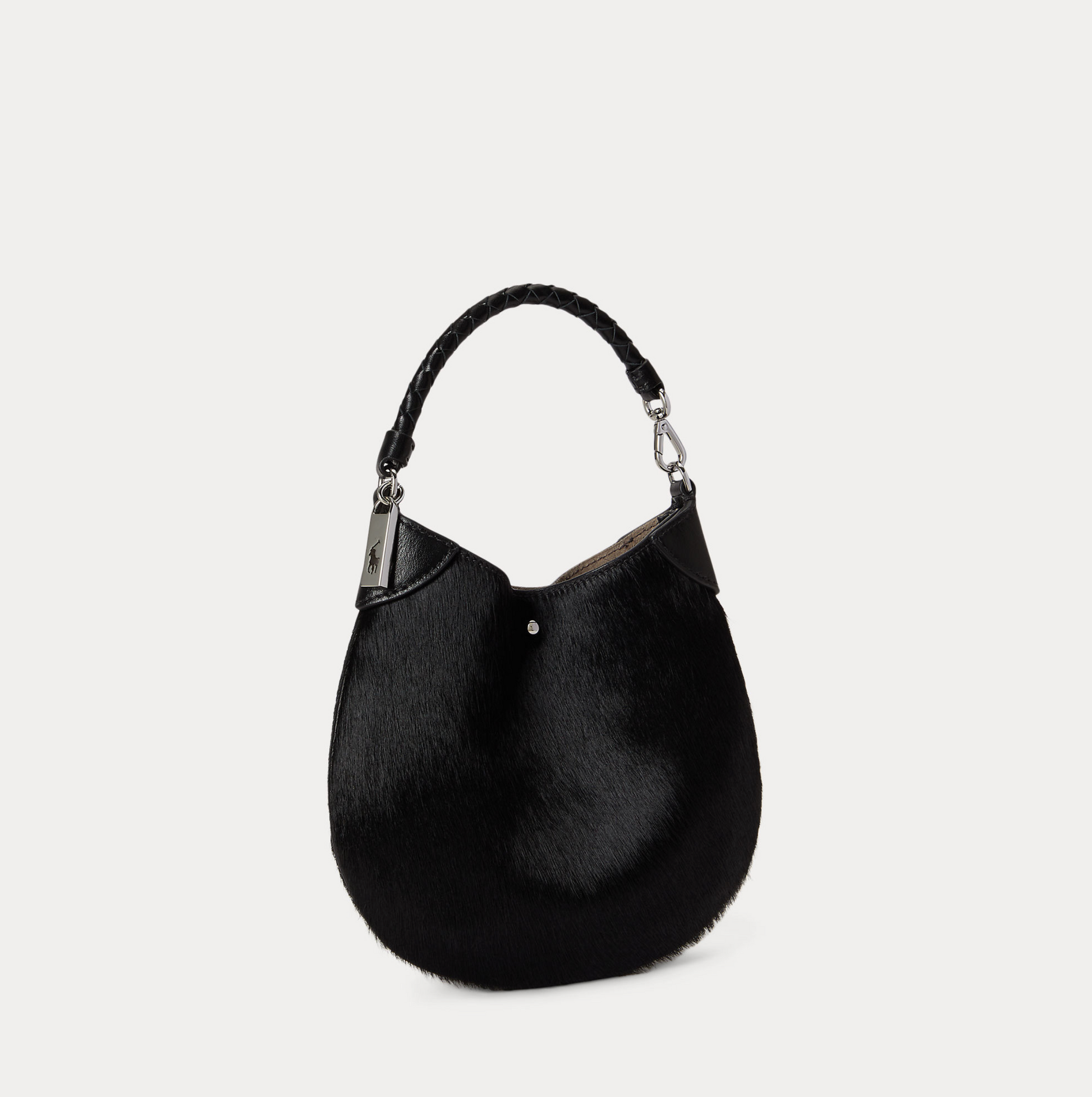 Polo Ralph Lauren Calf Hair ID Small Pouch - Black