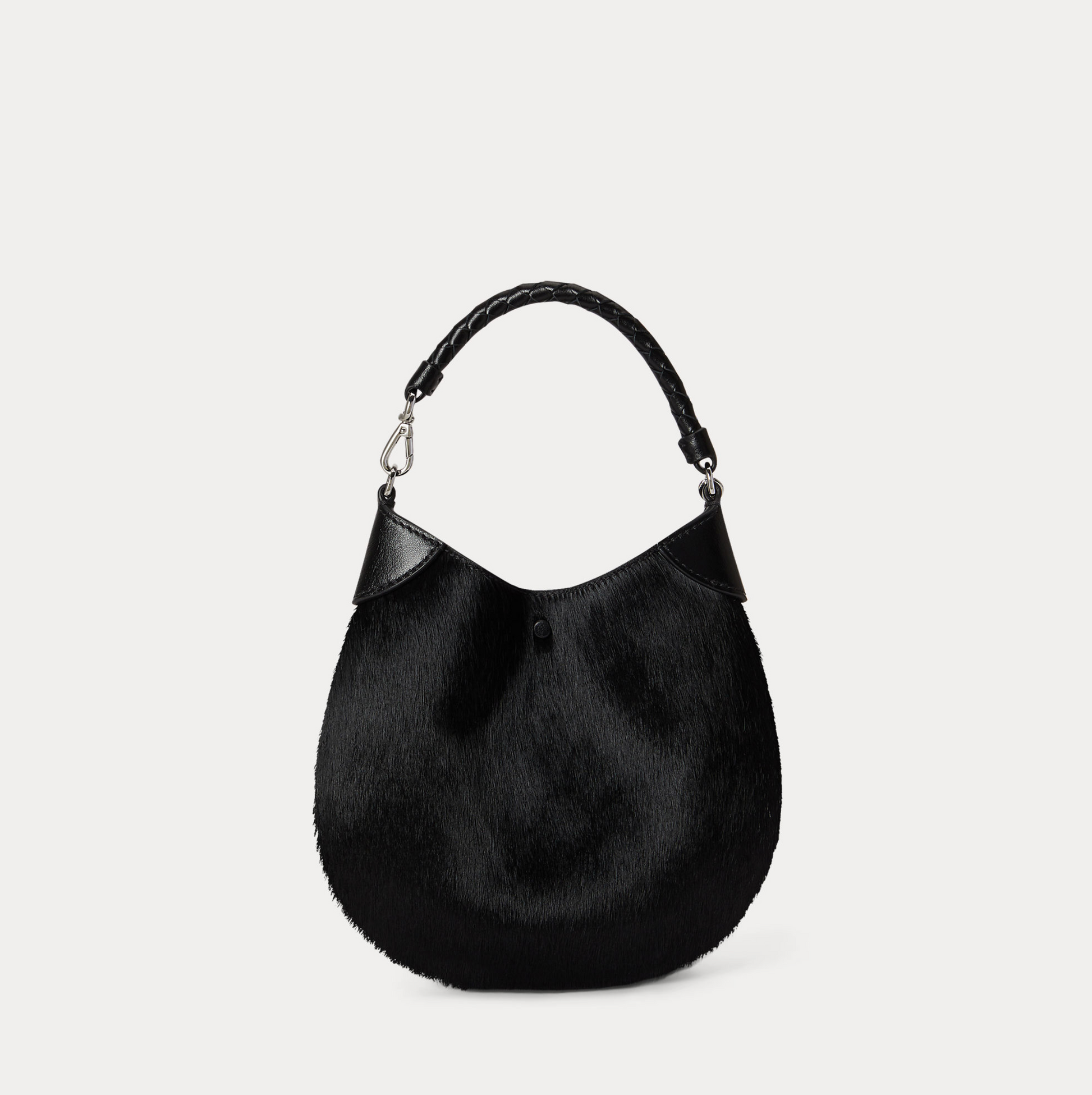 Polo Ralph Lauren Calf Hair ID Small Pouch - Black