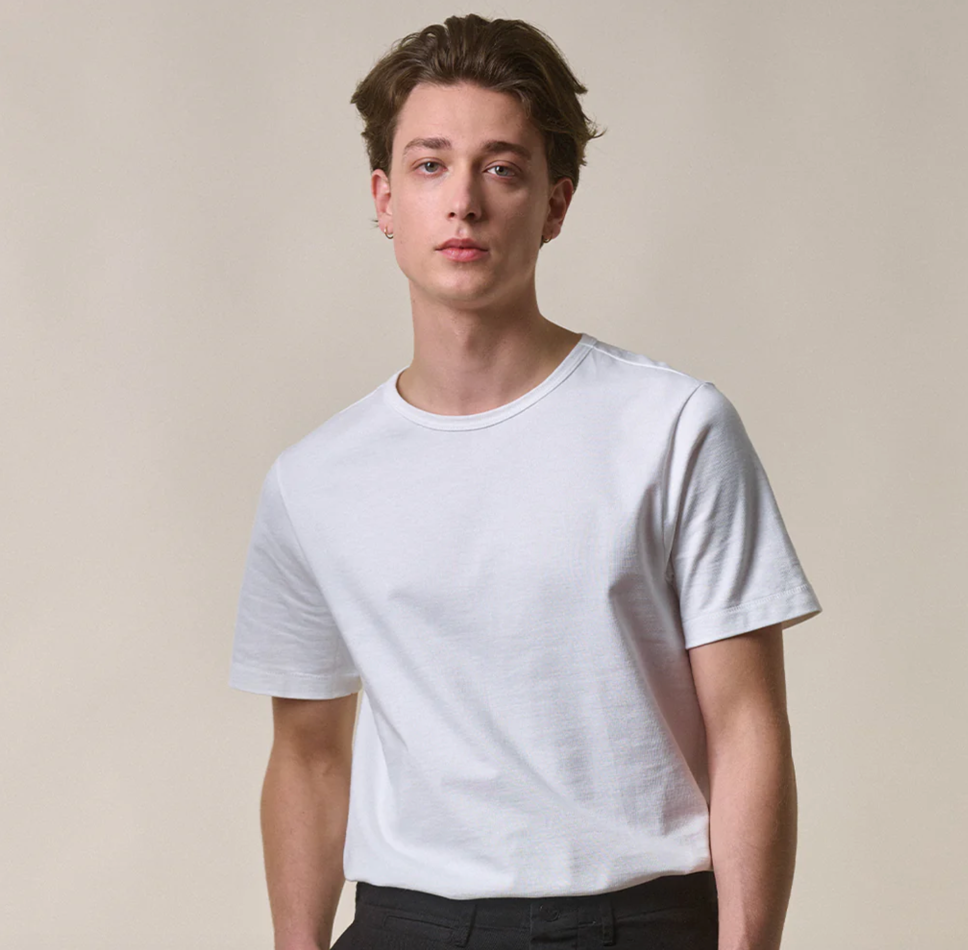 Merz. b Schwanen 215 Loopwheeled Classic Fit Midweight T-Shirt
