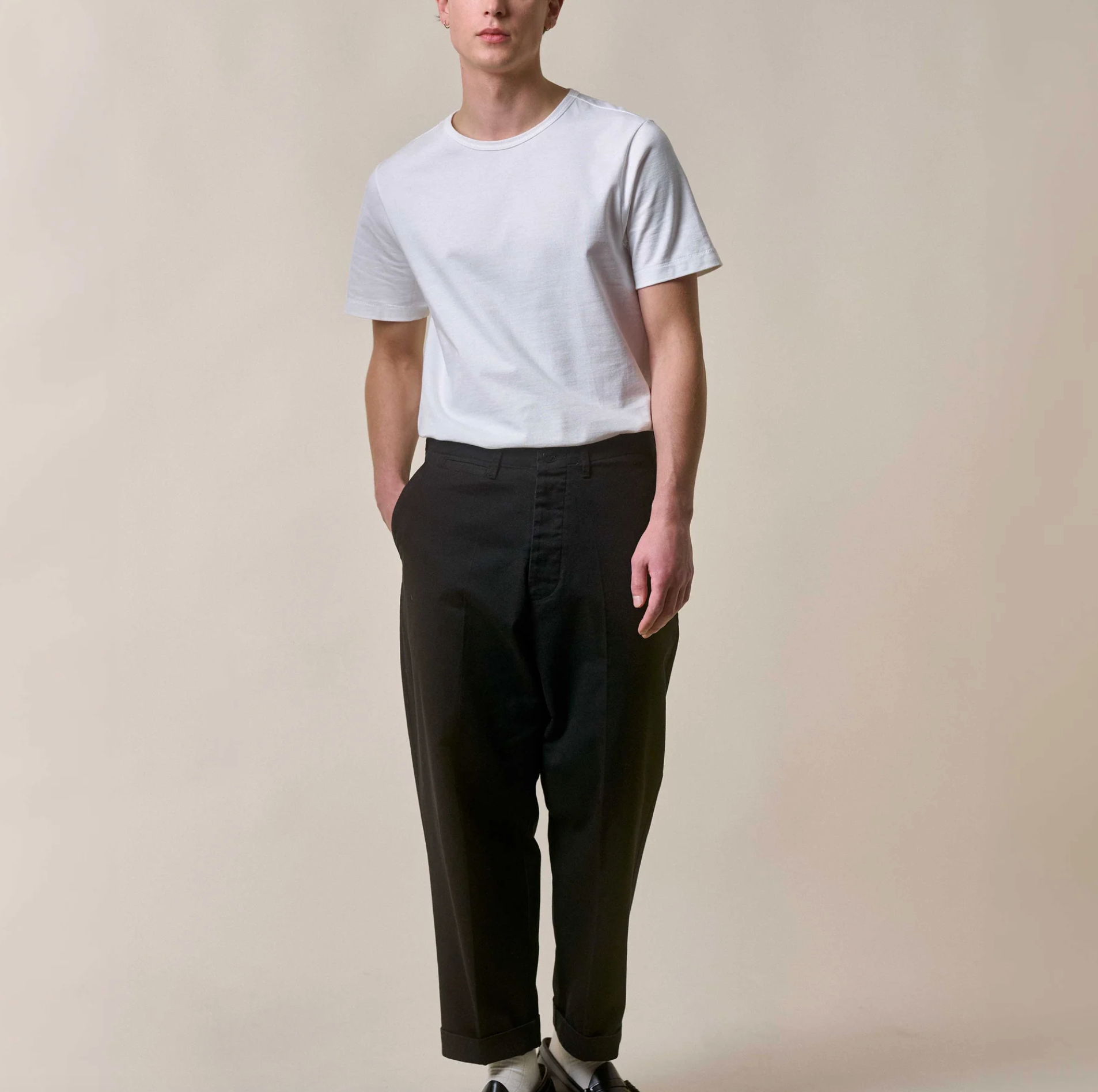 Merz. b Schwanen 215 Loopwheeled Classic Fit Midweight T-Shirt