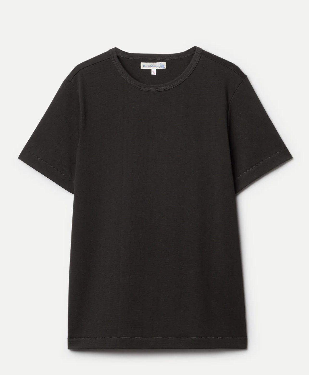 Merz b. Schwanen 2M15 Mid-Century Machine Refined Fit T-Shirt - Charcoal
