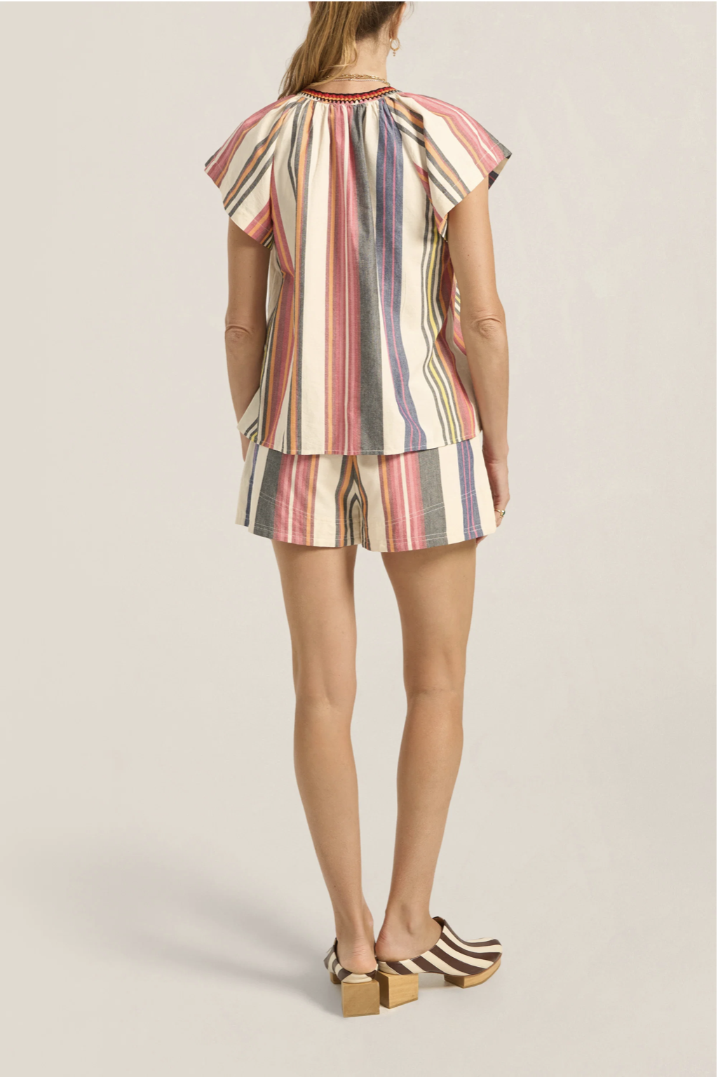 Ilio Nema Zetus Top - Voula Stripe