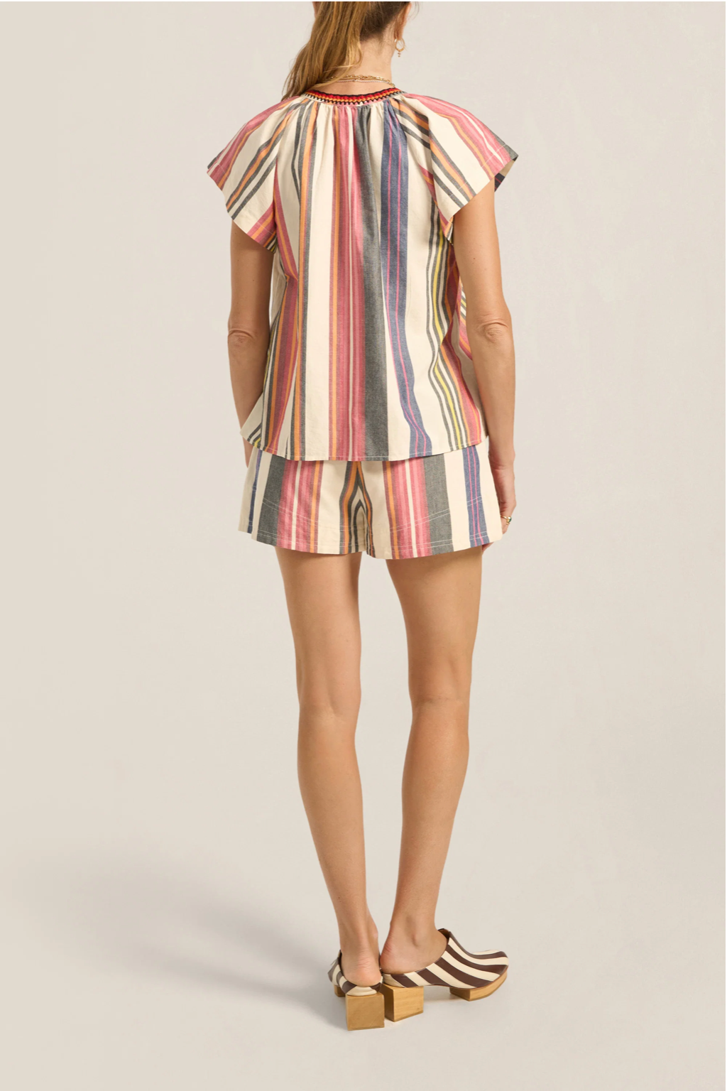 Ilio Nema Zetus Top - Voula Stripe