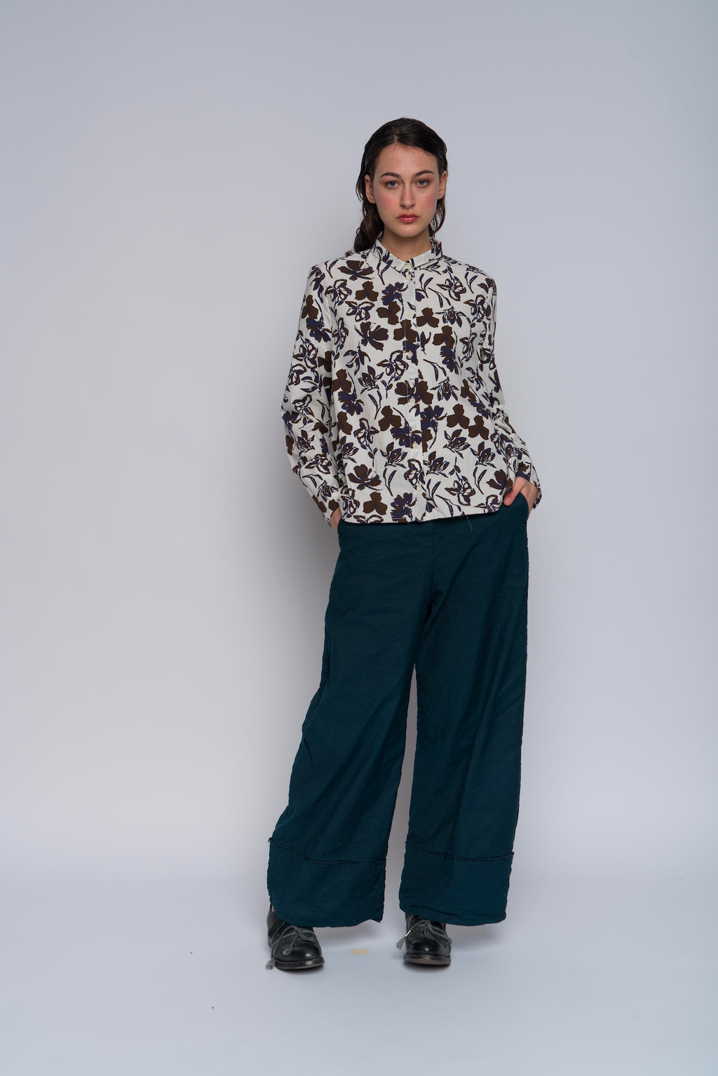 Aequamente AI26265-13 Print 2 SHIRT