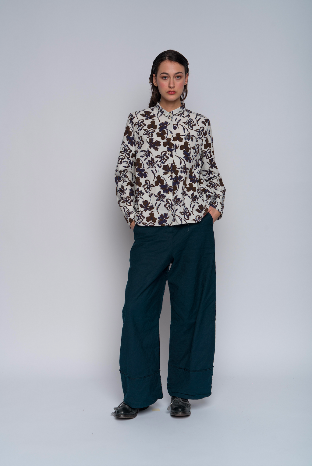 Aequamente AI26265-13 Print 2 SHIRT