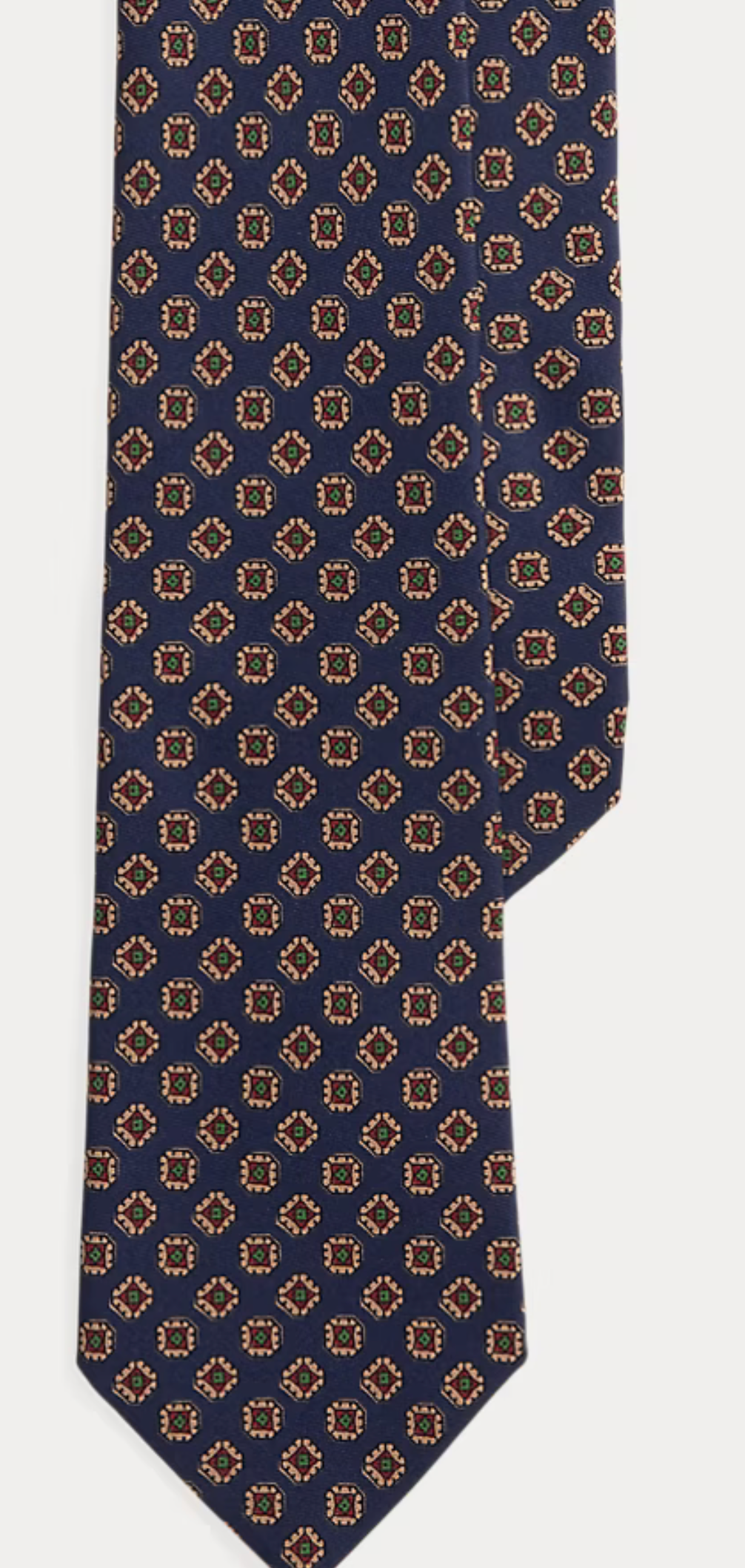 Polo Ralph Lauren Silk Foulard Tie - Blue