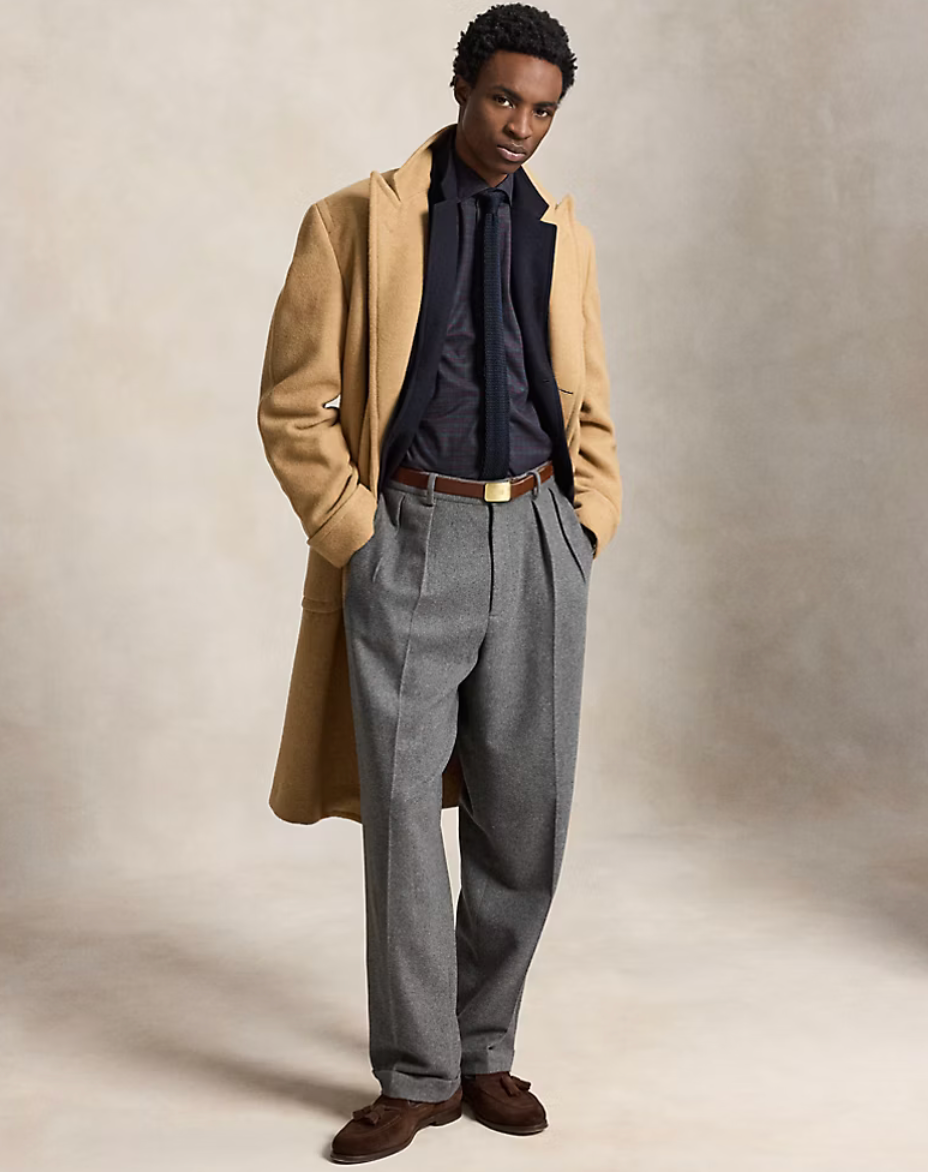 Polo Ralph Lauren Classic Fit Checked Twill Shirt - Wine Forest