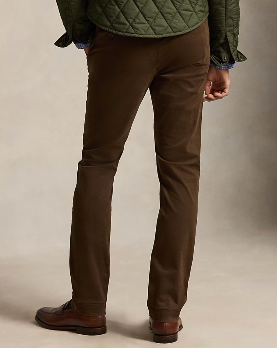 Polo Ralph Lauren Jarrett Slim Fit Pant - Dark Brown