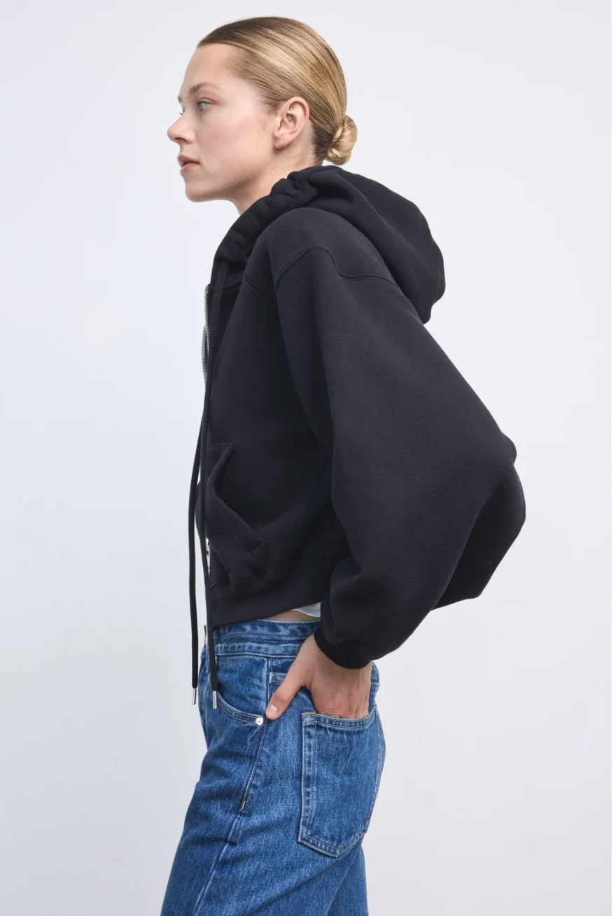 Ruadh The Augustine Hoodie in Black
