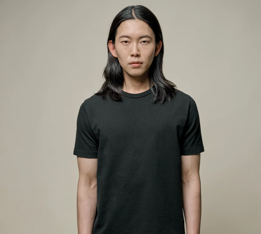 Merz b. Schwanen Organic Cotton T-shirt - Black