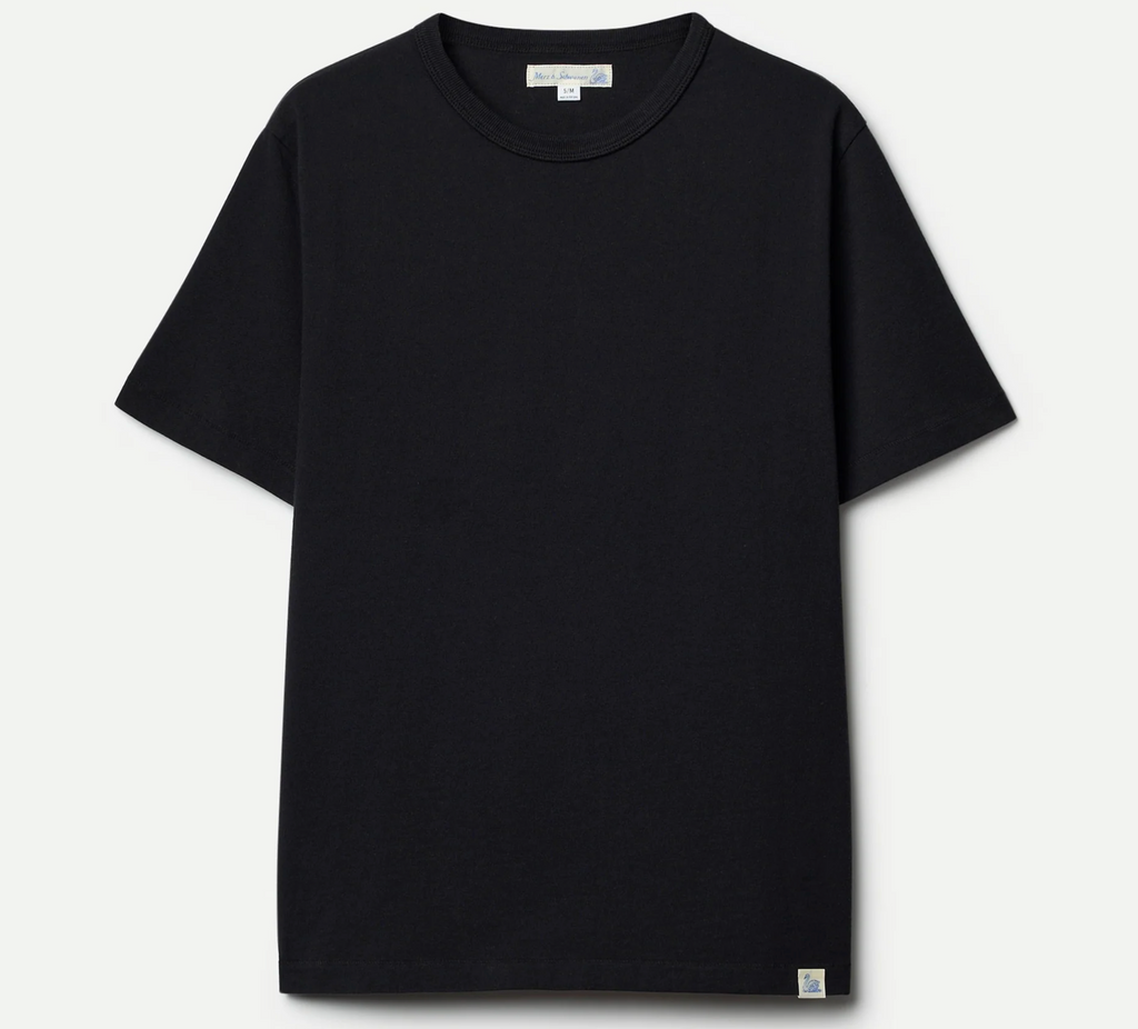 Merz b. Schwanen Organic Cotton T-shirt - Black