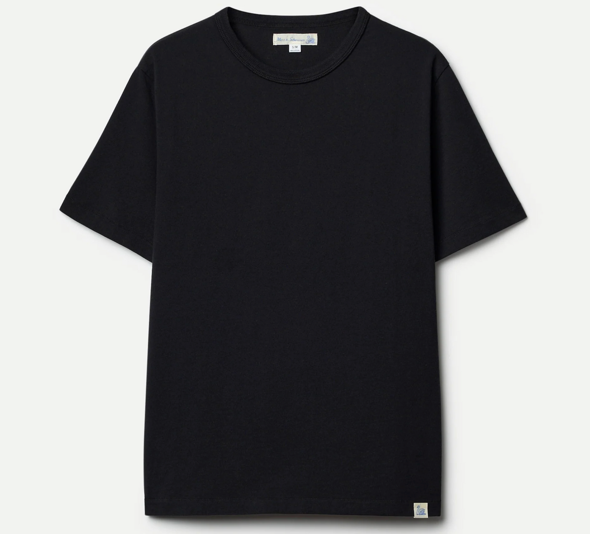 Merz b. Schwanen Organic Cotton T-shirt - Black
