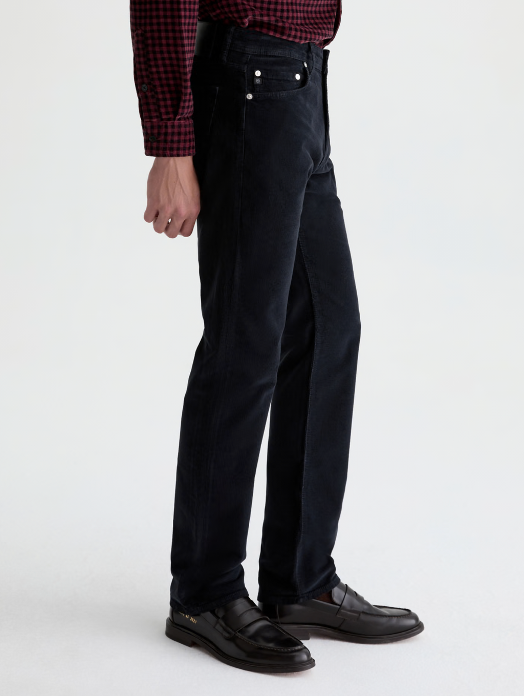 AG Everett Corduroy Pant  Slim Straight - Antique Black