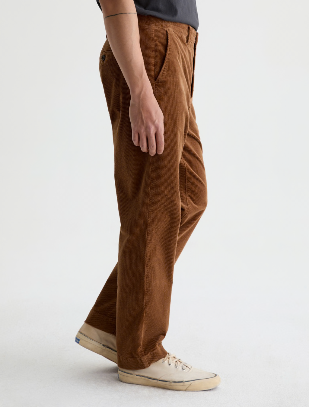 AG Archie Corduroy Trouser - Sulfur Bronze Beat