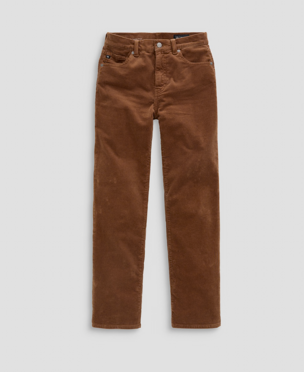 AG Brinley Corduroy Pant  Mid-Rise Straight - Bronze Beat