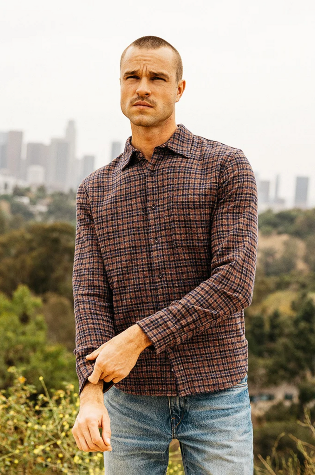 Hiroshi Kato Ripper Shirt Plaid - El Coyote