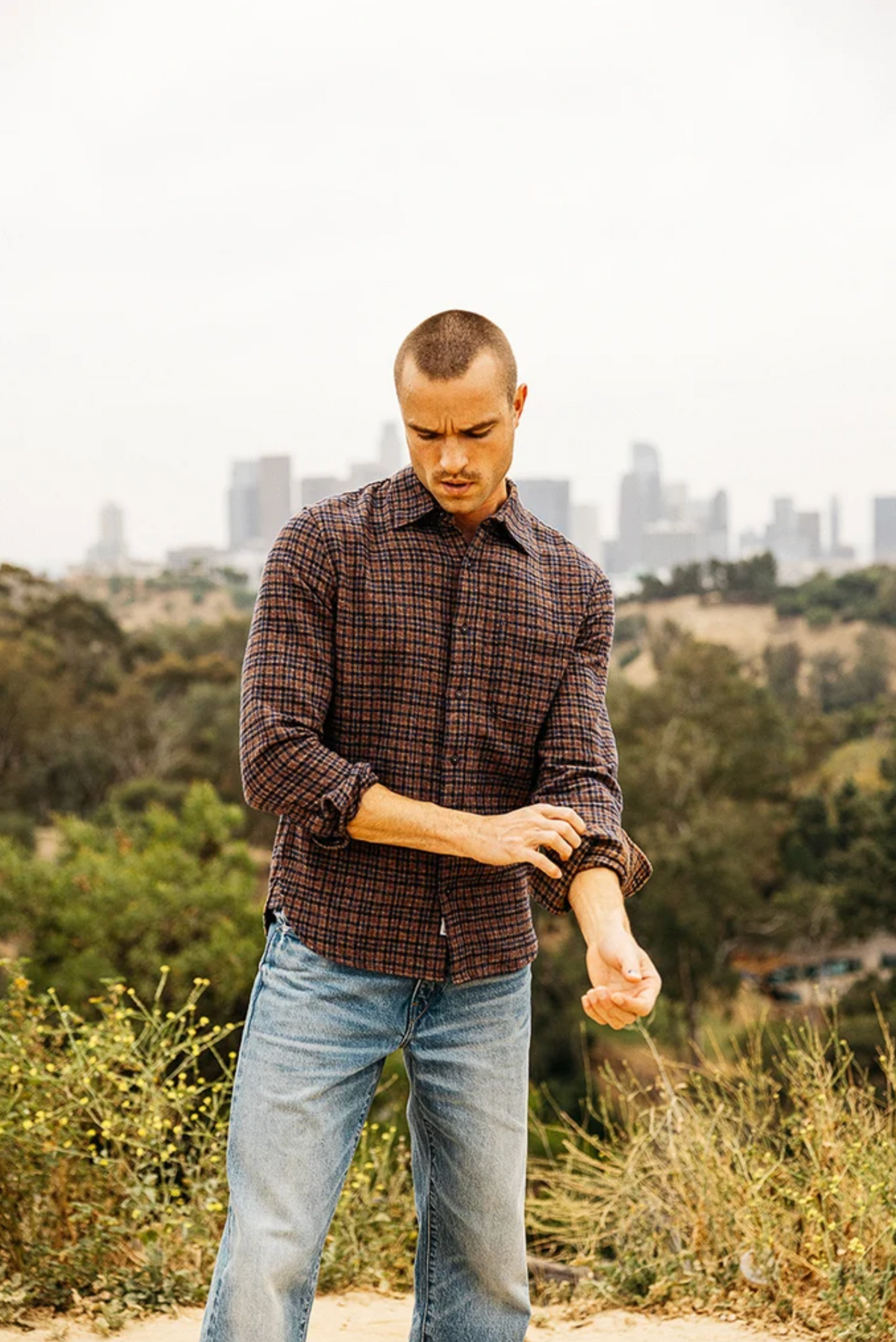 Hiroshi Kato Ripper Shirt Plaid - El Coyote