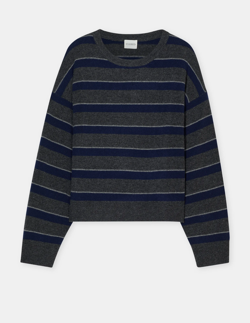 Closed Crewneck Striped