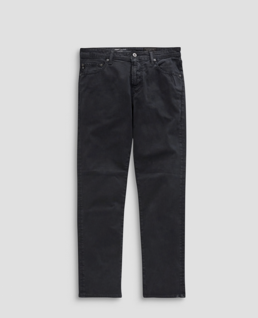 AG Everett Sueded Sateen Pant - Antique Black
