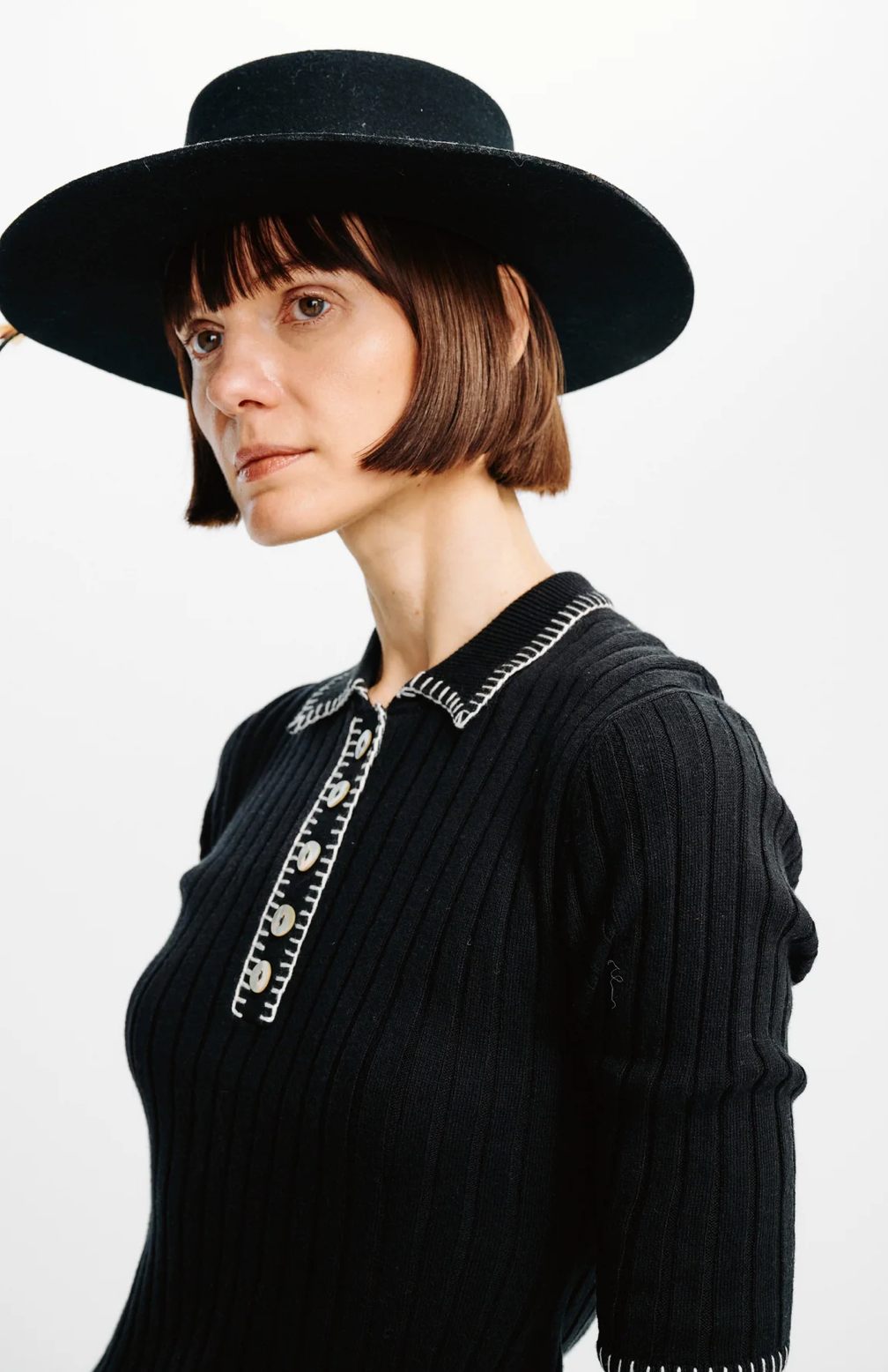 Carolina K Llora Polo - Black
