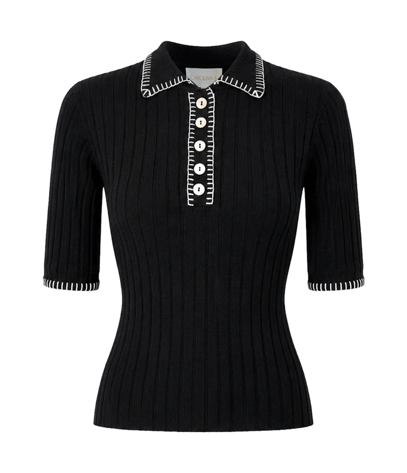 Carolina K Llora Polo - Black