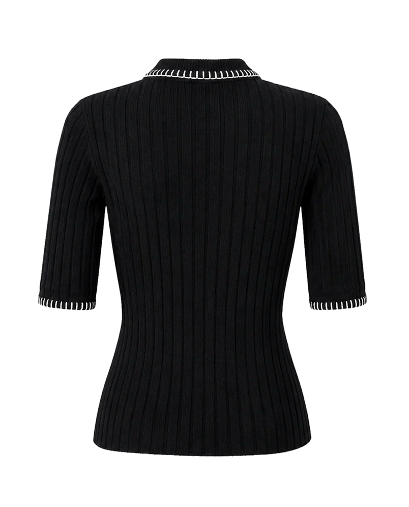 Carolina K Llora Polo - Black