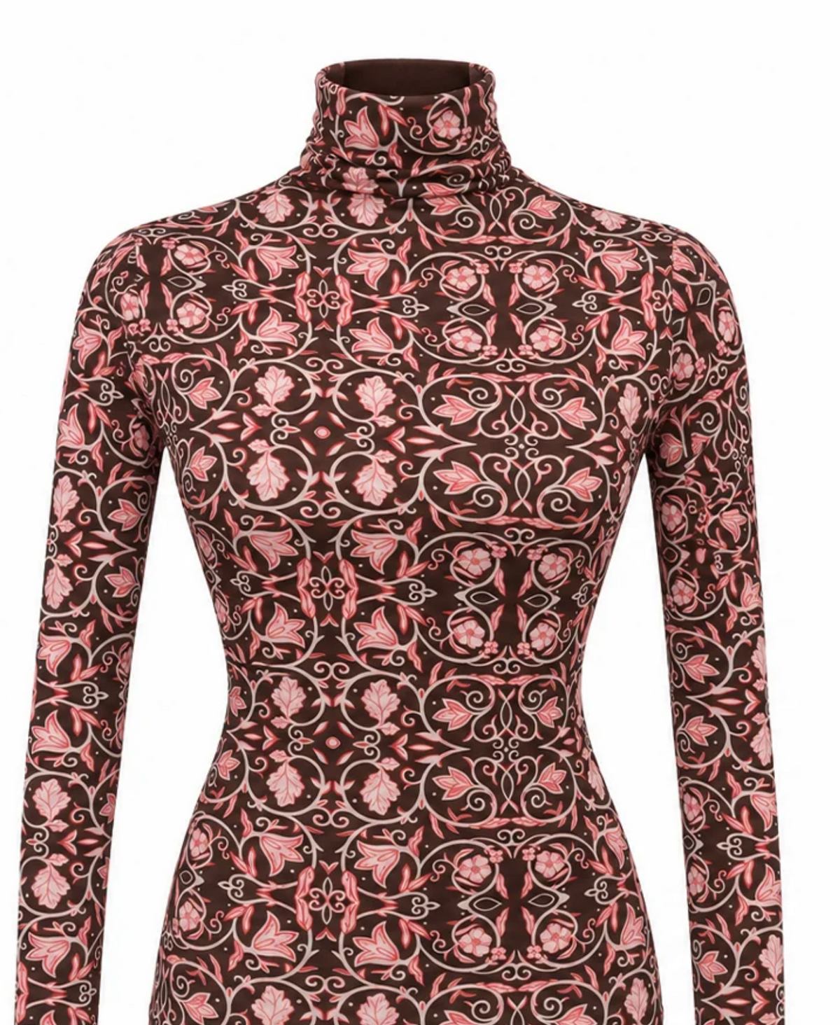 Carolina K Viento Turtleneck - Winter Vine Black