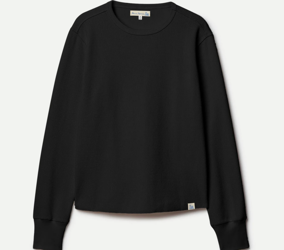 Merz b. Schwanen Organic Cotton Thermal - Black